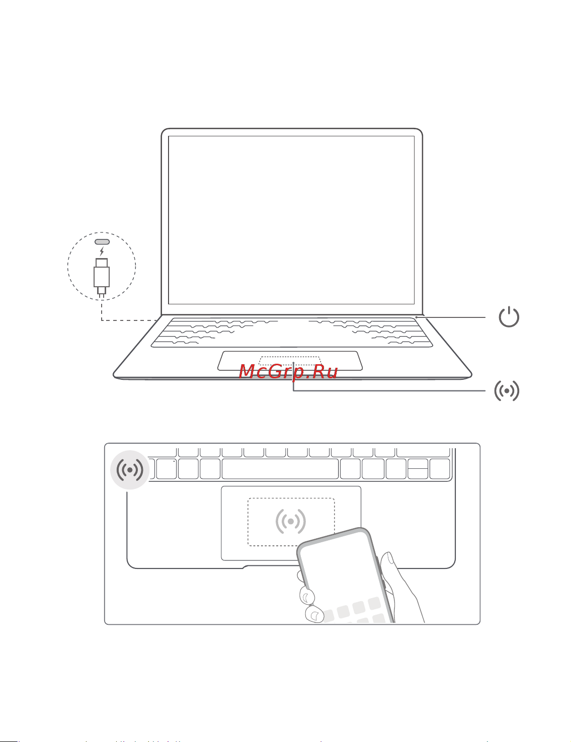 Huawei MateBook X PRO VGHH-X Intel Ultra7/16/1TB Win 11 White Руководство по эксплуатации онлайн [3/24] 896098