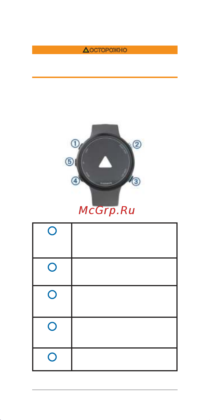 Garmin Swim 2 42мм черные Руководство по эксплуатации онлайн [3/46] 896552