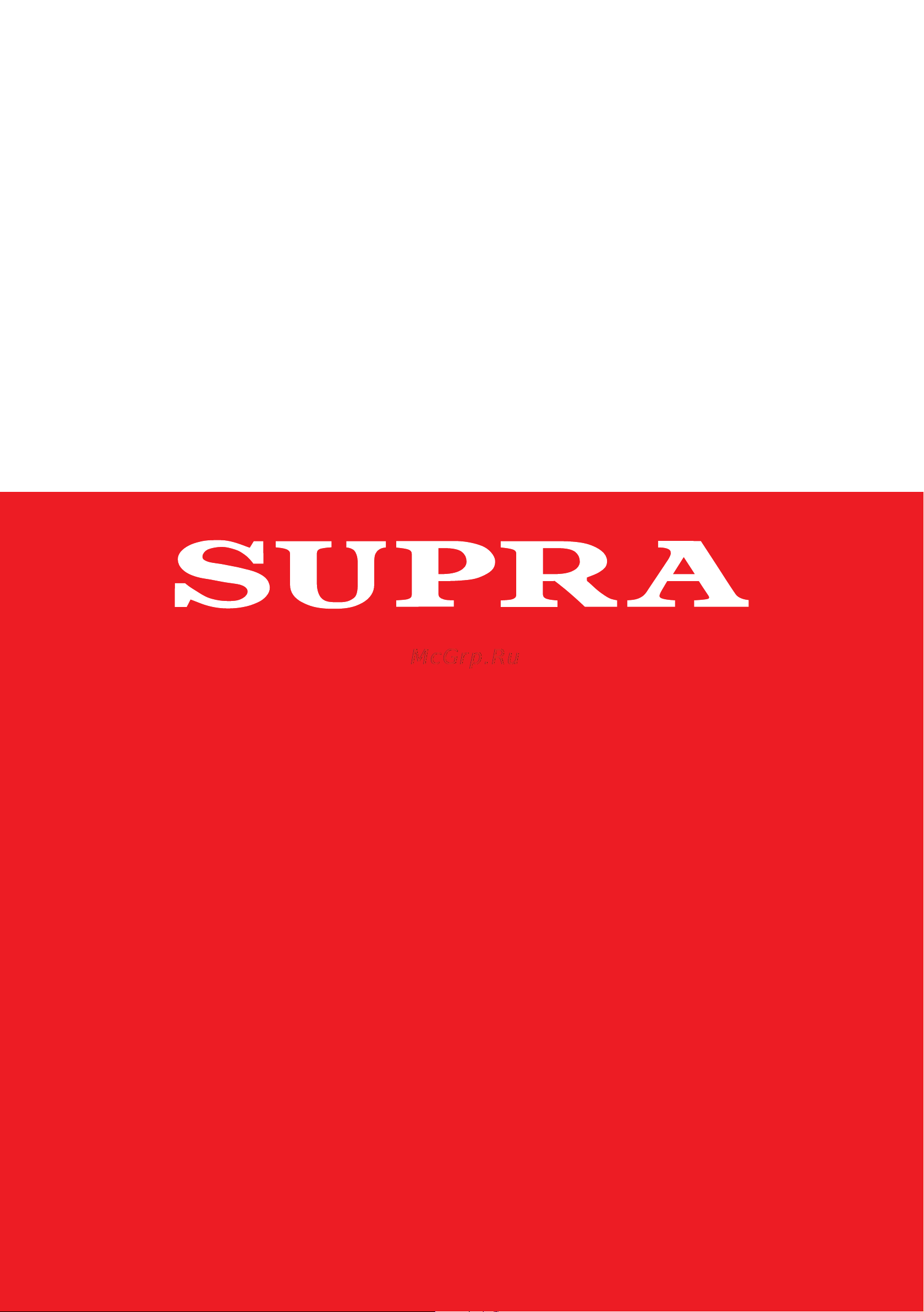 Supra KES-1844S черный/серебристый Руководство по эксплуатации онлайн [8/8] 896800
