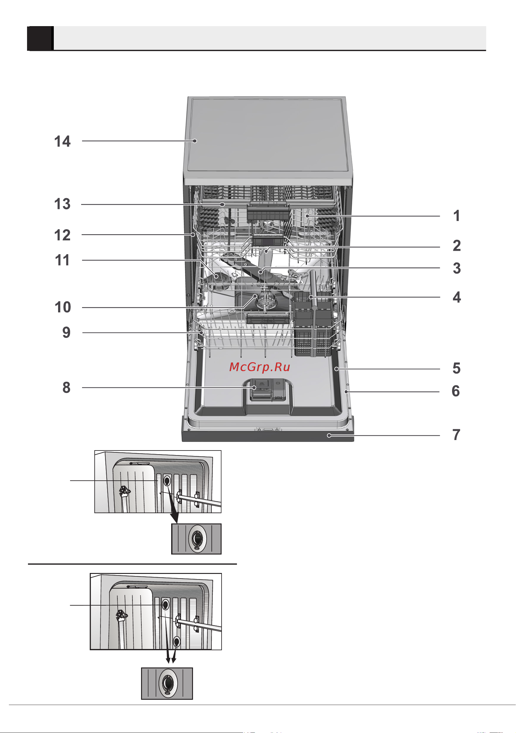 Indesit DF 4C68 D Руководство по эксплуатации онлайн [7/46] 896840