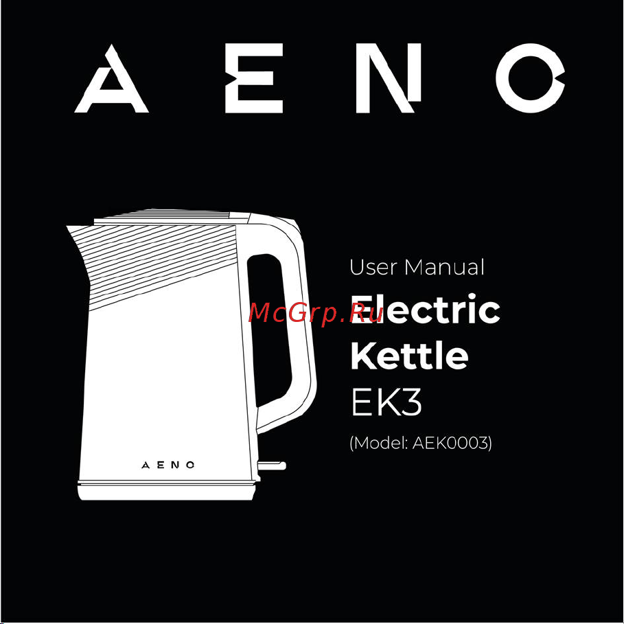 AENO EK3 (AEK0003) серебристый/черный Руководство по эксплуатации онлайн