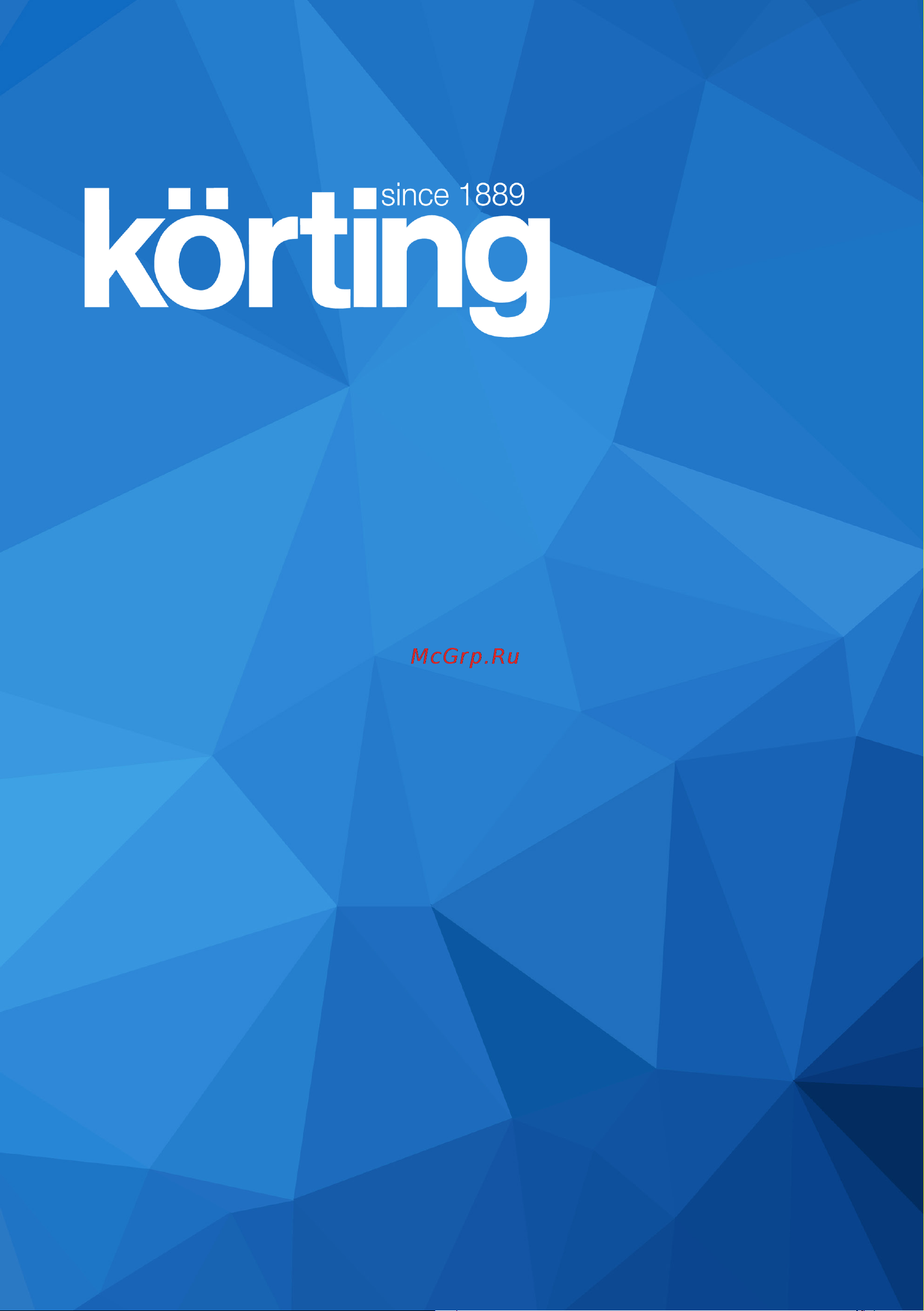 Korting KFW 803 DB GN Руководство по эксплуатации онлайн