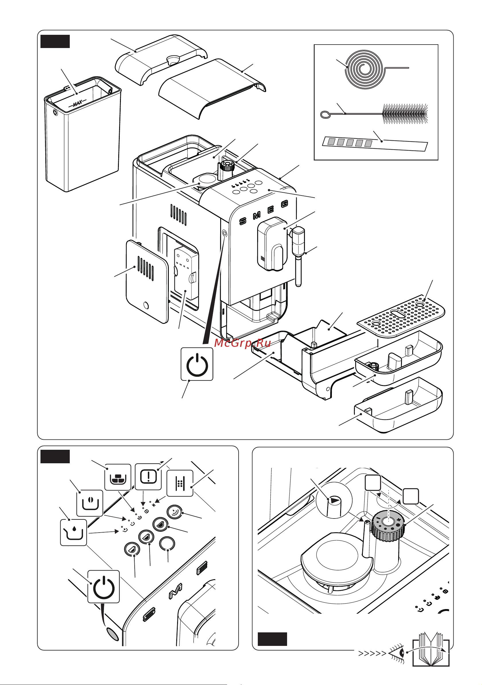 Smeg BCC12WHMEU белая Руководство по эксплуатации онлайн [3/23] 897466