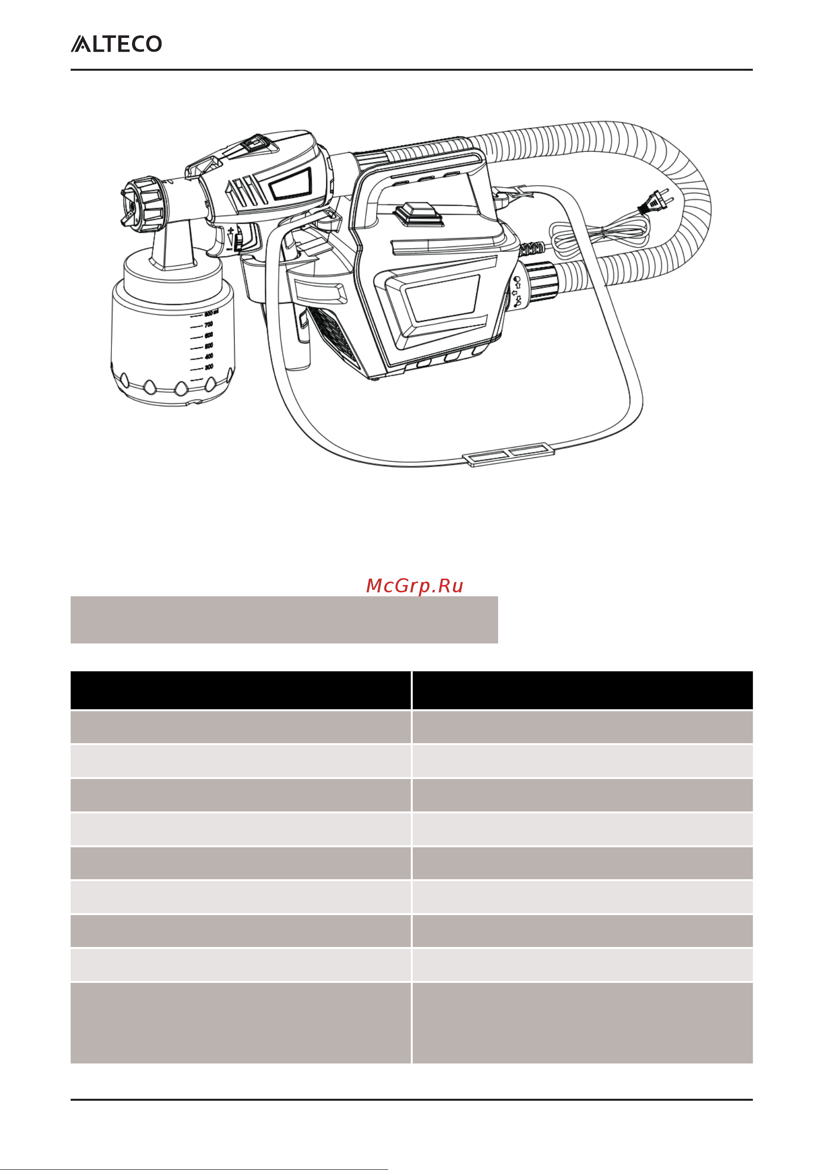Alteco SG 2205 Руководство по эксплуатации онлайн [7/32] 897594