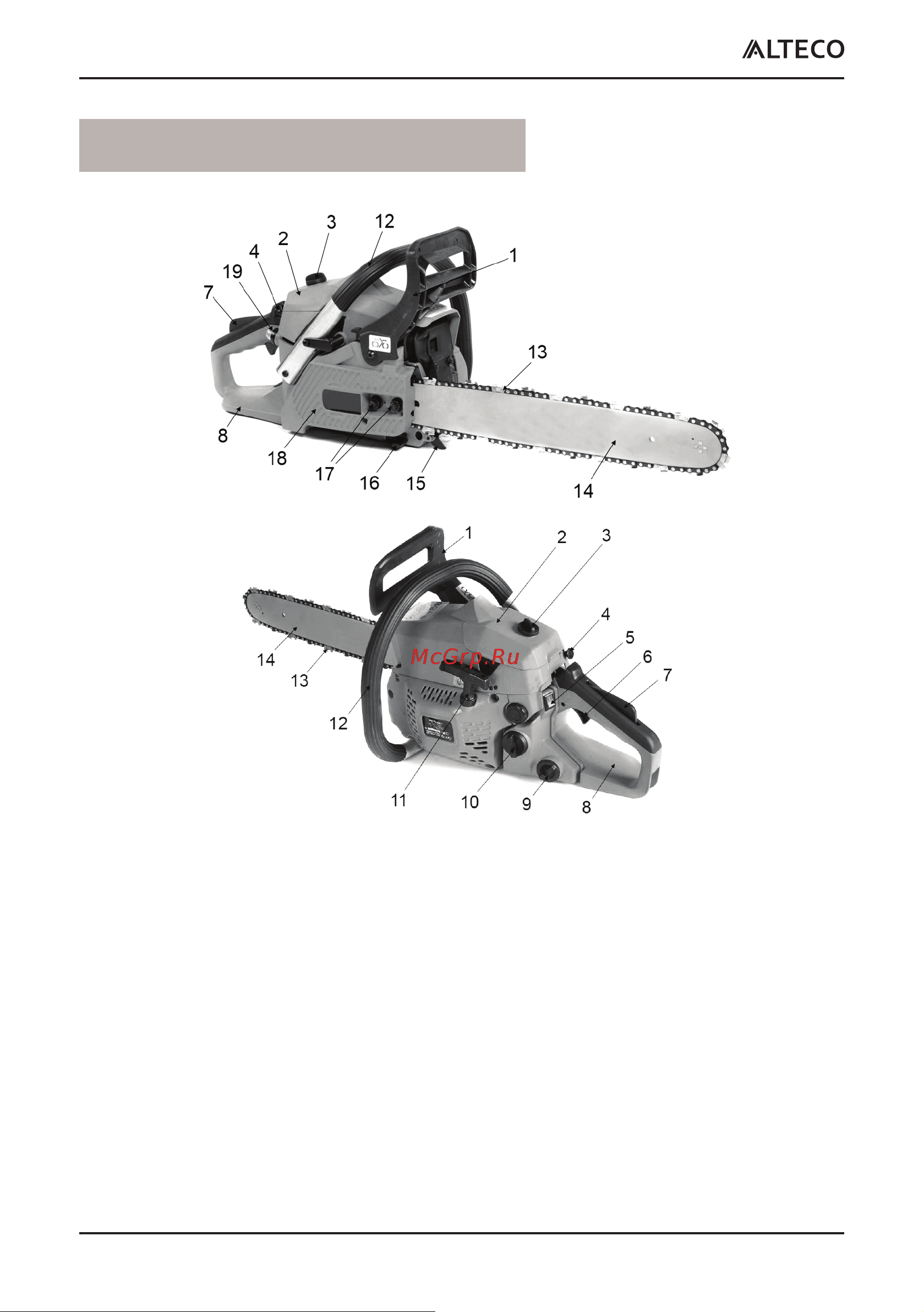 Alteco GCS 52 Pro Руководство по эксплуатации онлайн [4/44] 897630