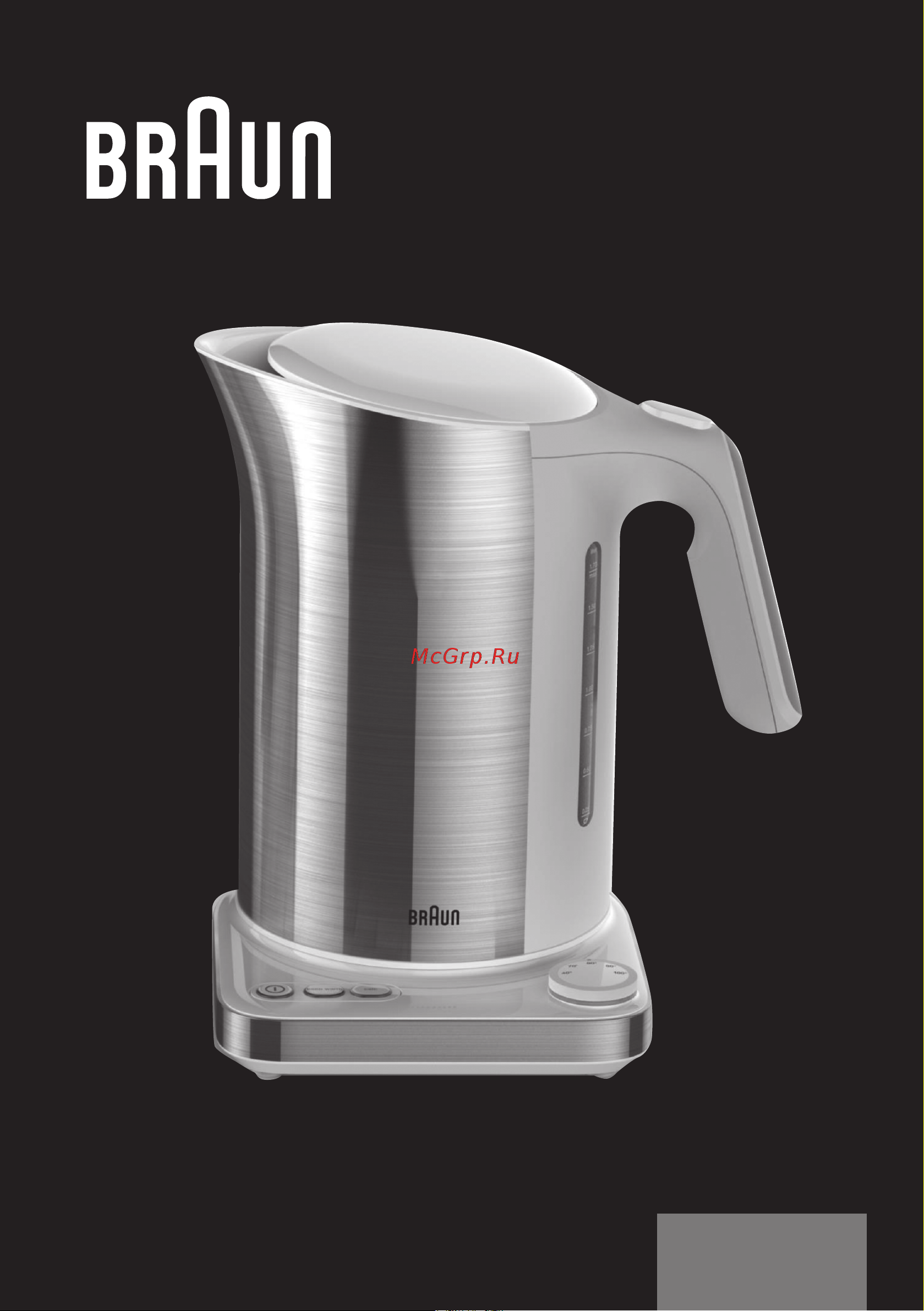 Braun WK 5115 wh белый Руководство по эксплуатации онлайн