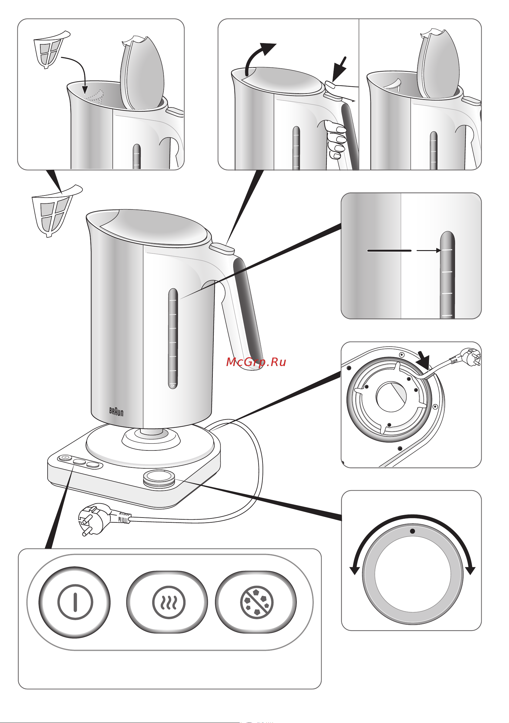 Braun WK 5115 wh белый Руководство по эксплуатации онлайн [3/24] 897641