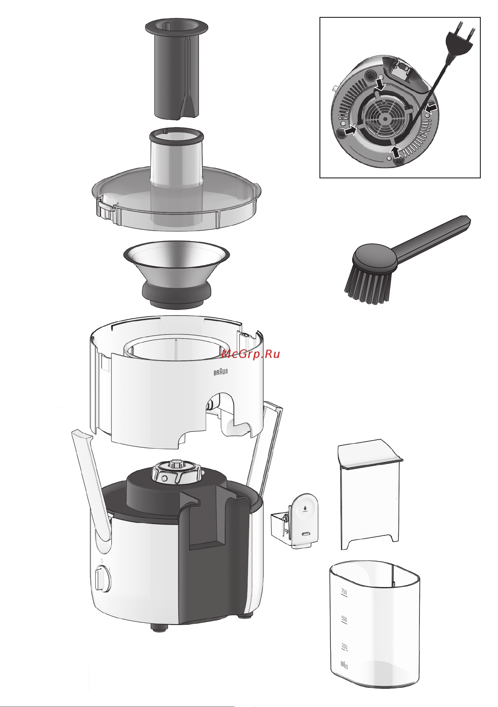 Braun SJ3100WH Руководство по эксплуатации онлайн [3/20] 897650