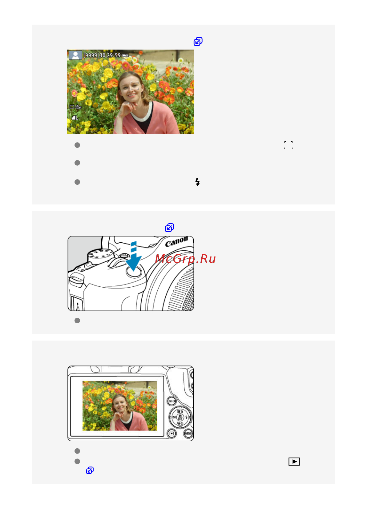 Canon EOS R100 Kit RF-S 18-45mm IS STM (6052C013) Руководство по эксплуатации онлайн [16/689] 897902