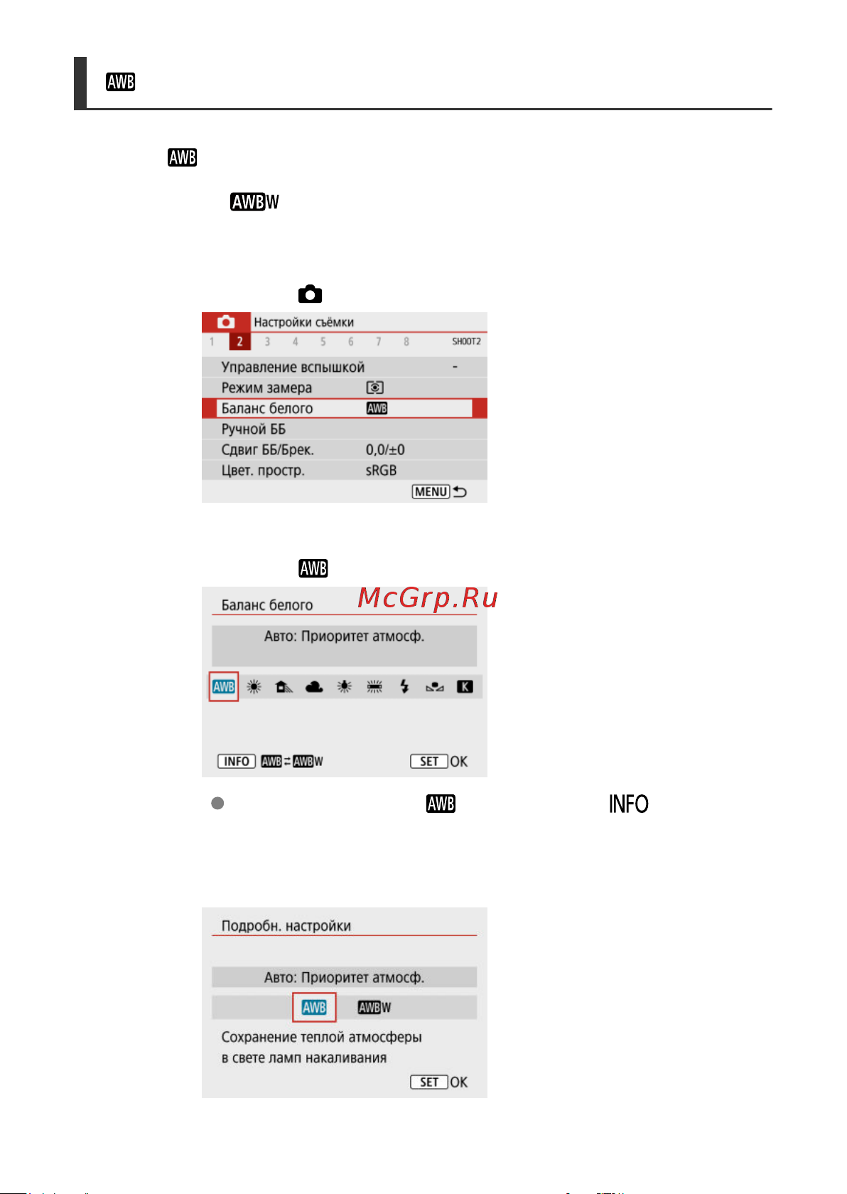 Canon EOS R100 Kit RF-S 18-45mm IS STM (6052C013) Руководство по эксплуатации онлайн [228/689] 897902