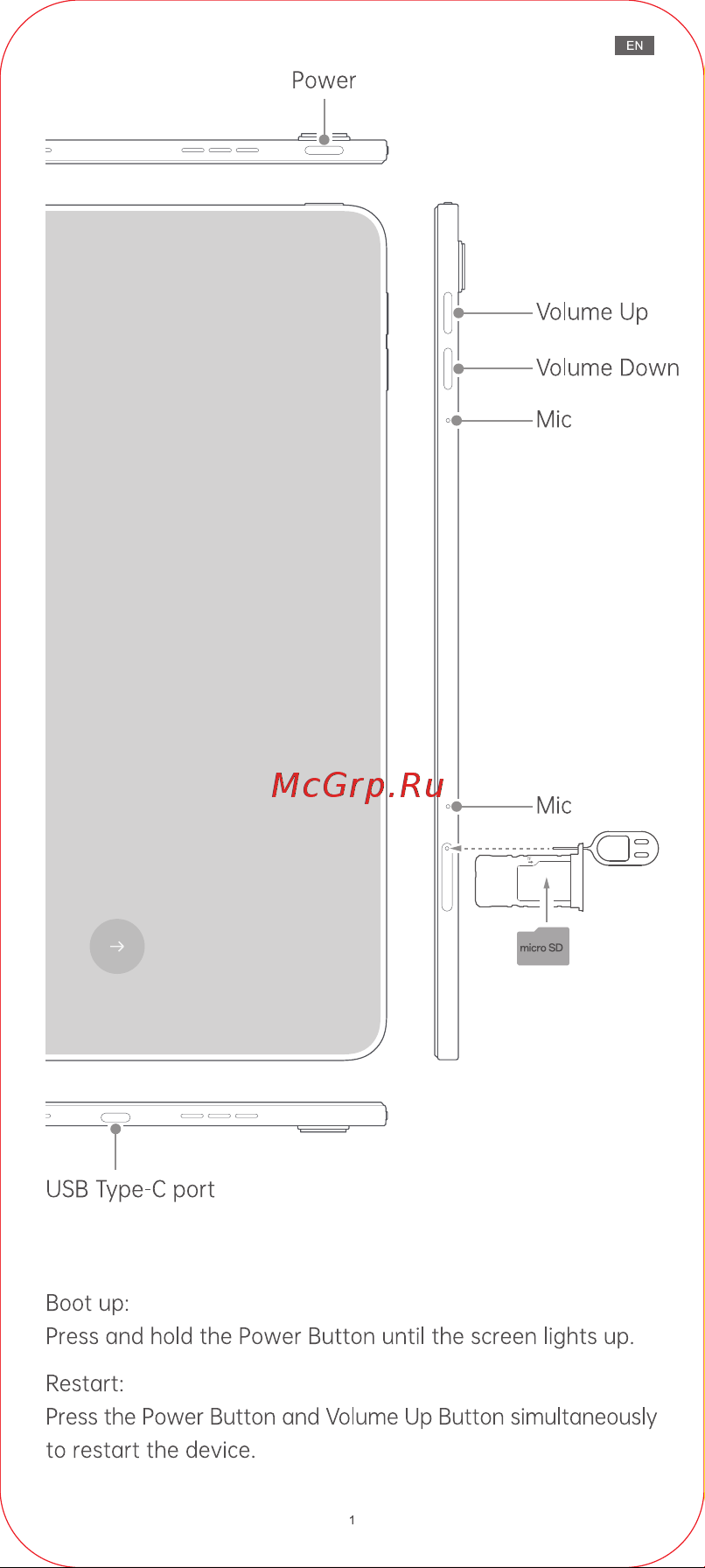 Oppo Pad Air OPD2102A 128GB Grey Руководство по эксплуатации онлайн [4/26] 898080