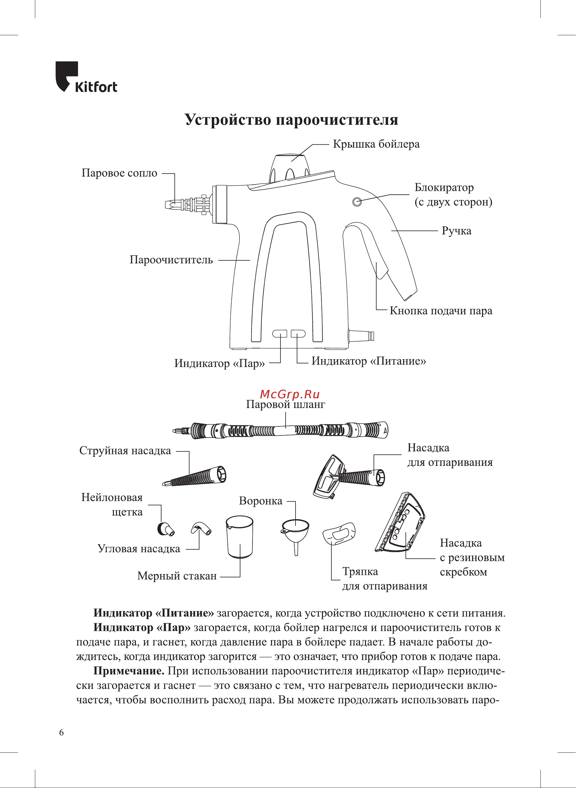 Kitfort КТ-9170-2 Руководство по эксплуатации онлайн [6/24] 898271