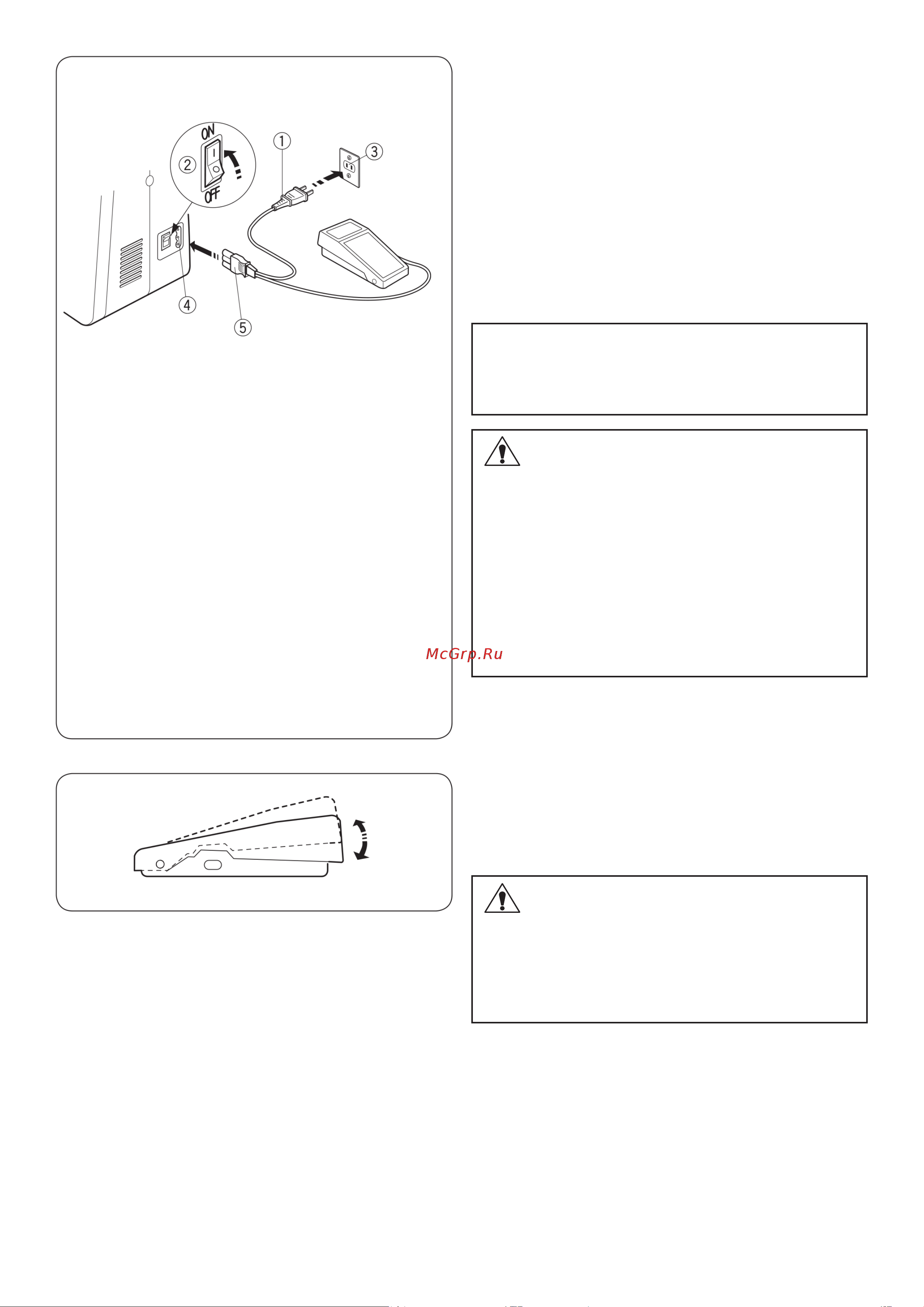 Janome 1522PG Руководство по эксплуатации онлайн [8/35] 898353