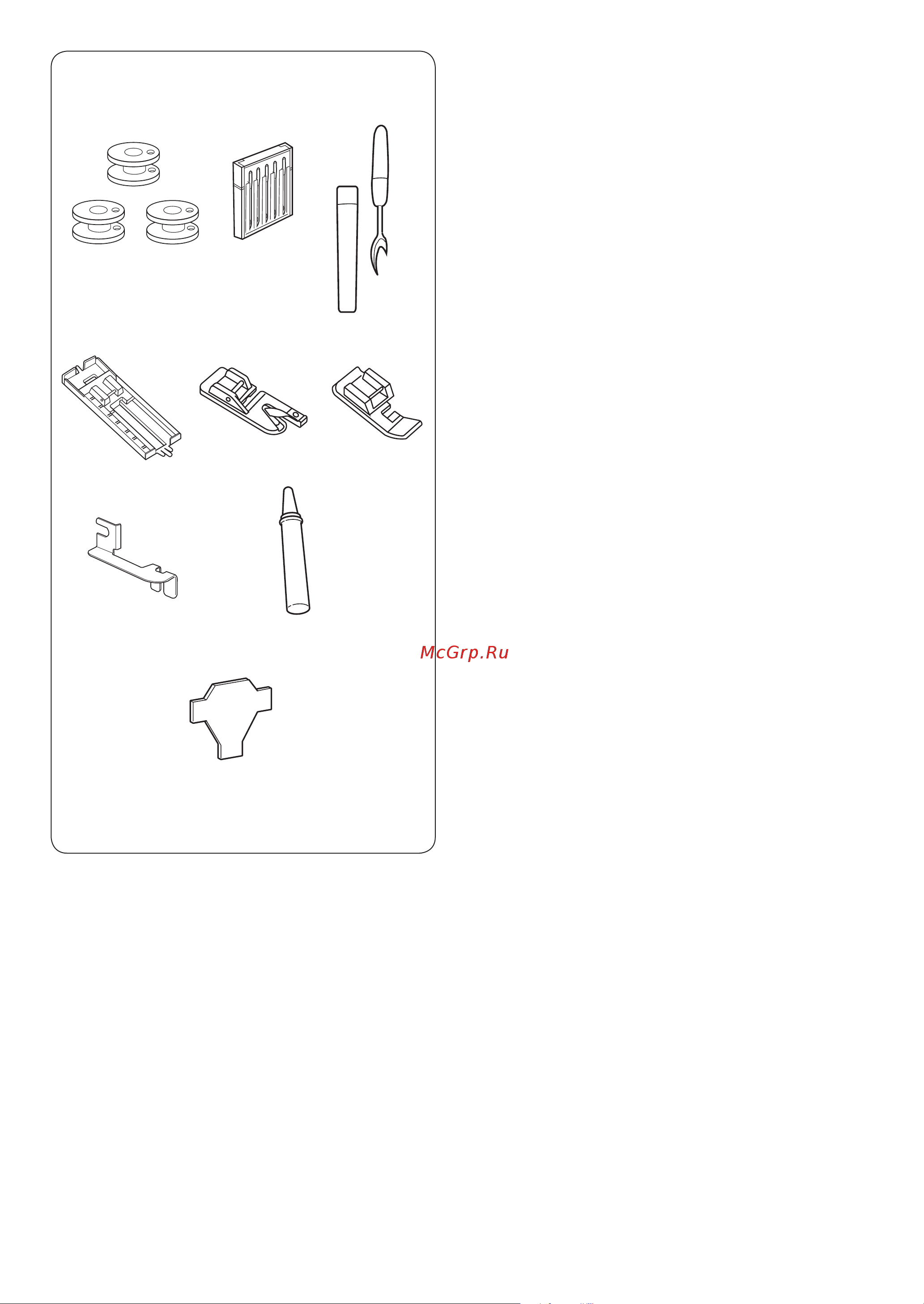 Janome HD1015 Руководство по эксплуатации онлайн [5/32] 898362