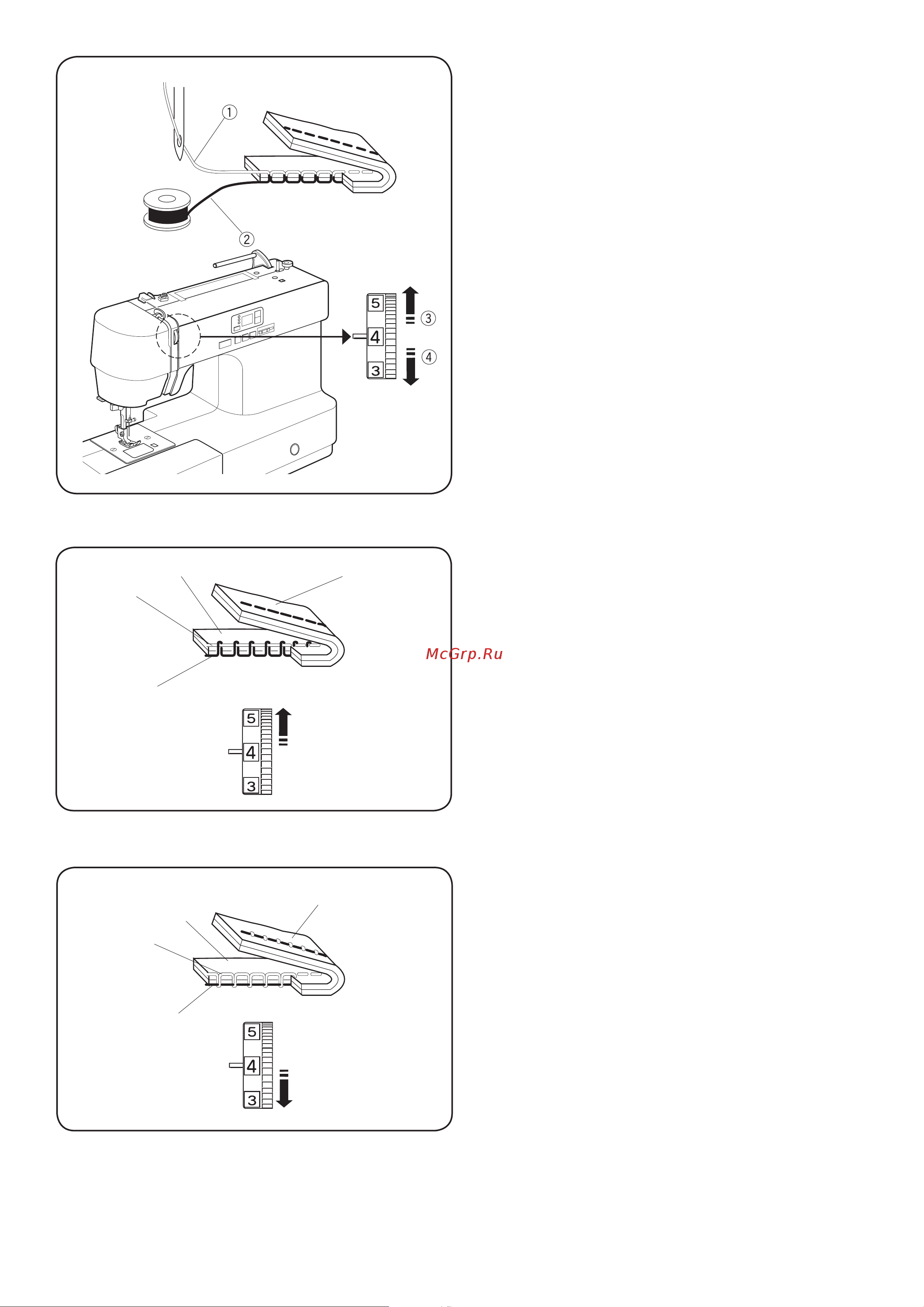 Janome HD6130 Руководство по эксплуатации онлайн [15/56] 898429