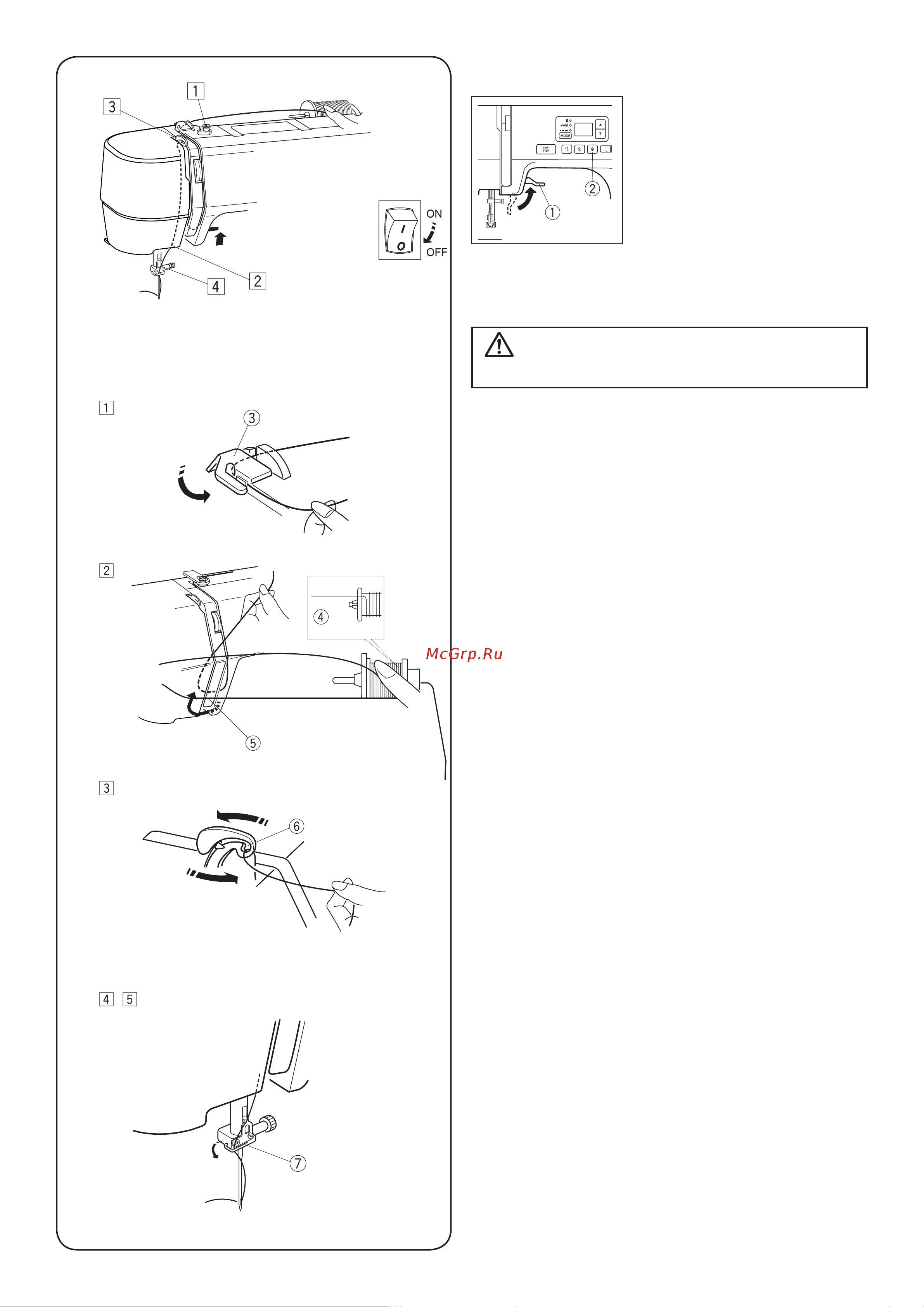Janome HD6130 Руководство по эксплуатации онлайн [22/56] 898429