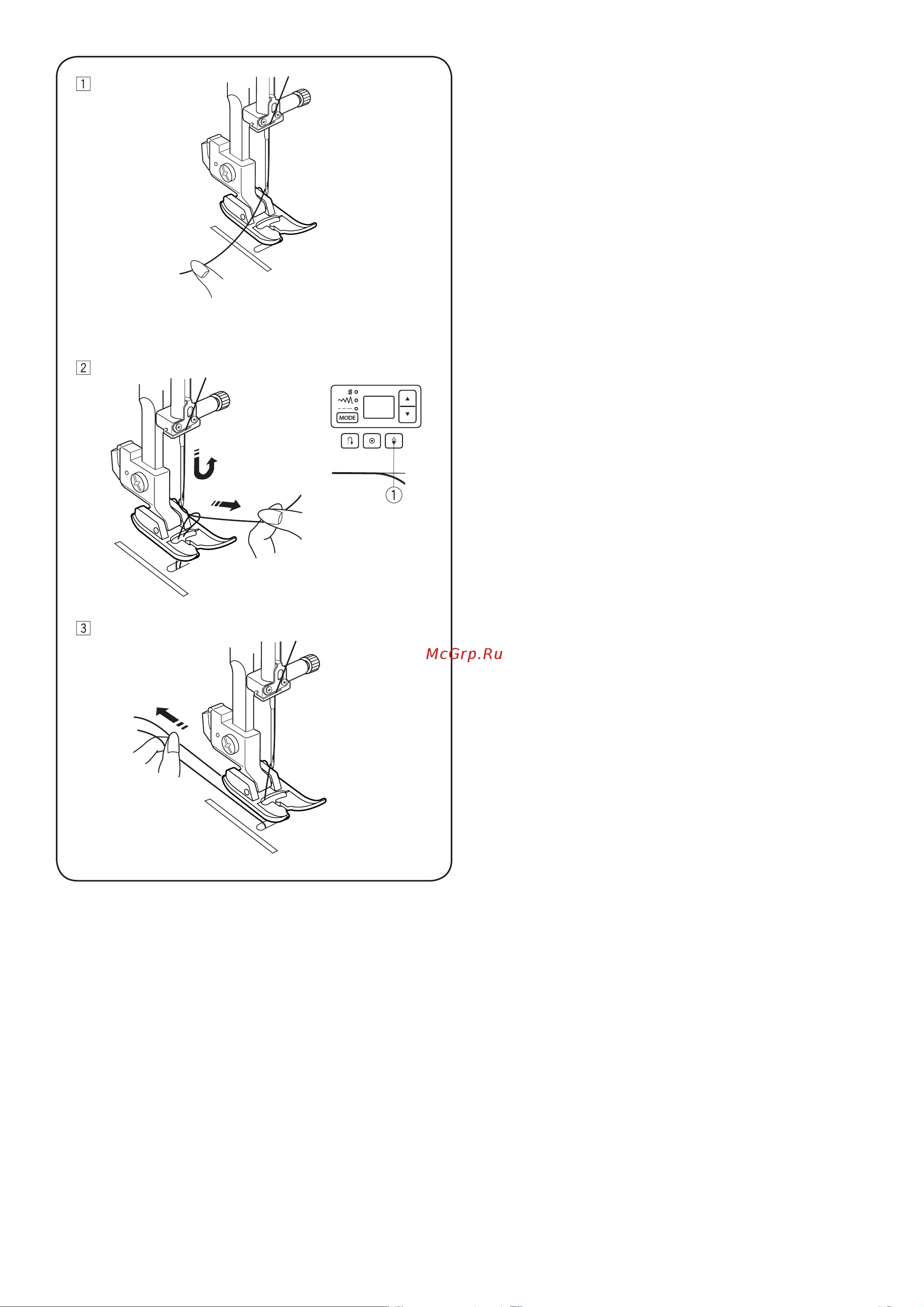 Janome HD6130 Руководство по эксплуатации онлайн [24/56] 898429