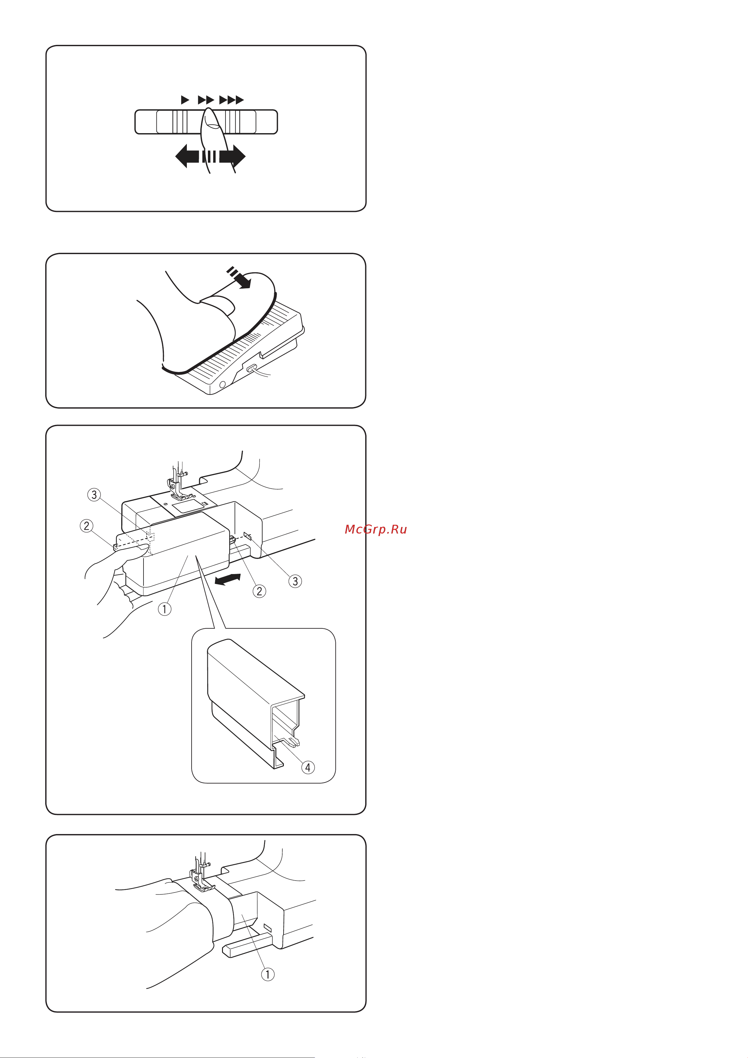 Janome HD6130 Руководство по эксплуатации онлайн [9/56] 898429