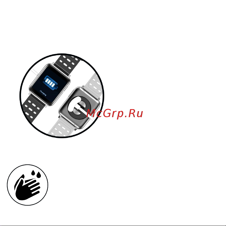 Healthband Health Watch Pro №5 Premium Strap серебристые Руководство по эксплуатации онлайн [4/12] 899073