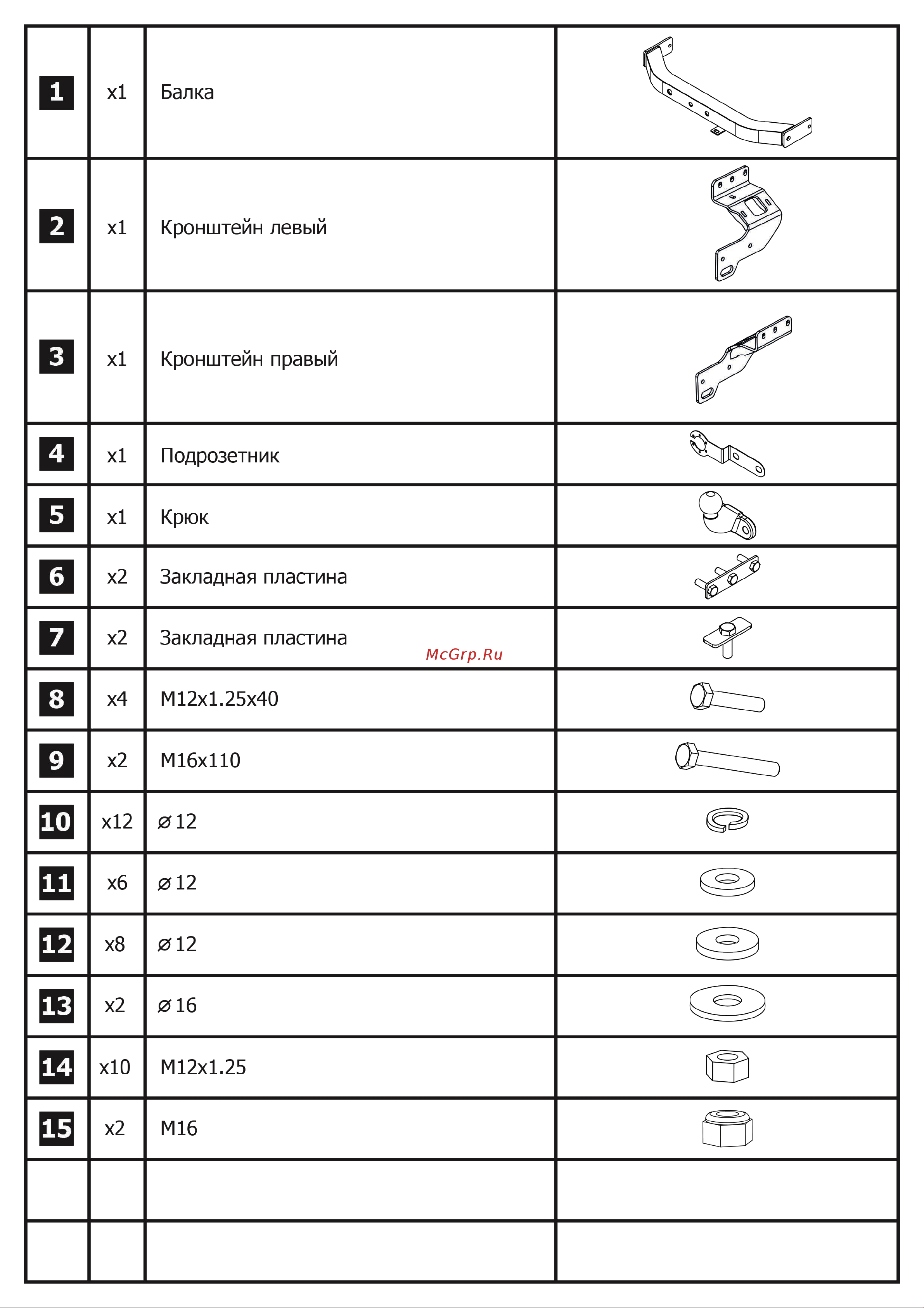 Berg F.4016.002 Руководство по эксплуатации онлайн [3/6] 899698
