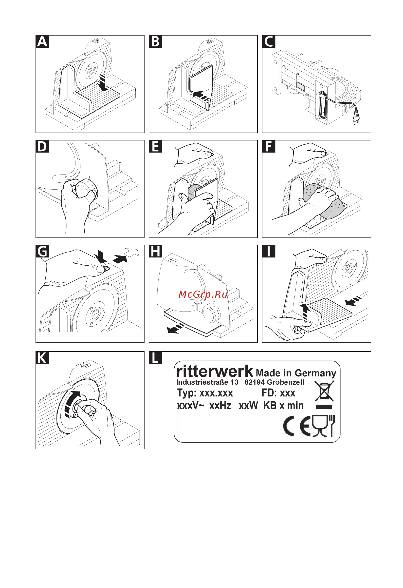 Ritter fino1 Руководство по эксплуатации онлайн [6/97] 899826