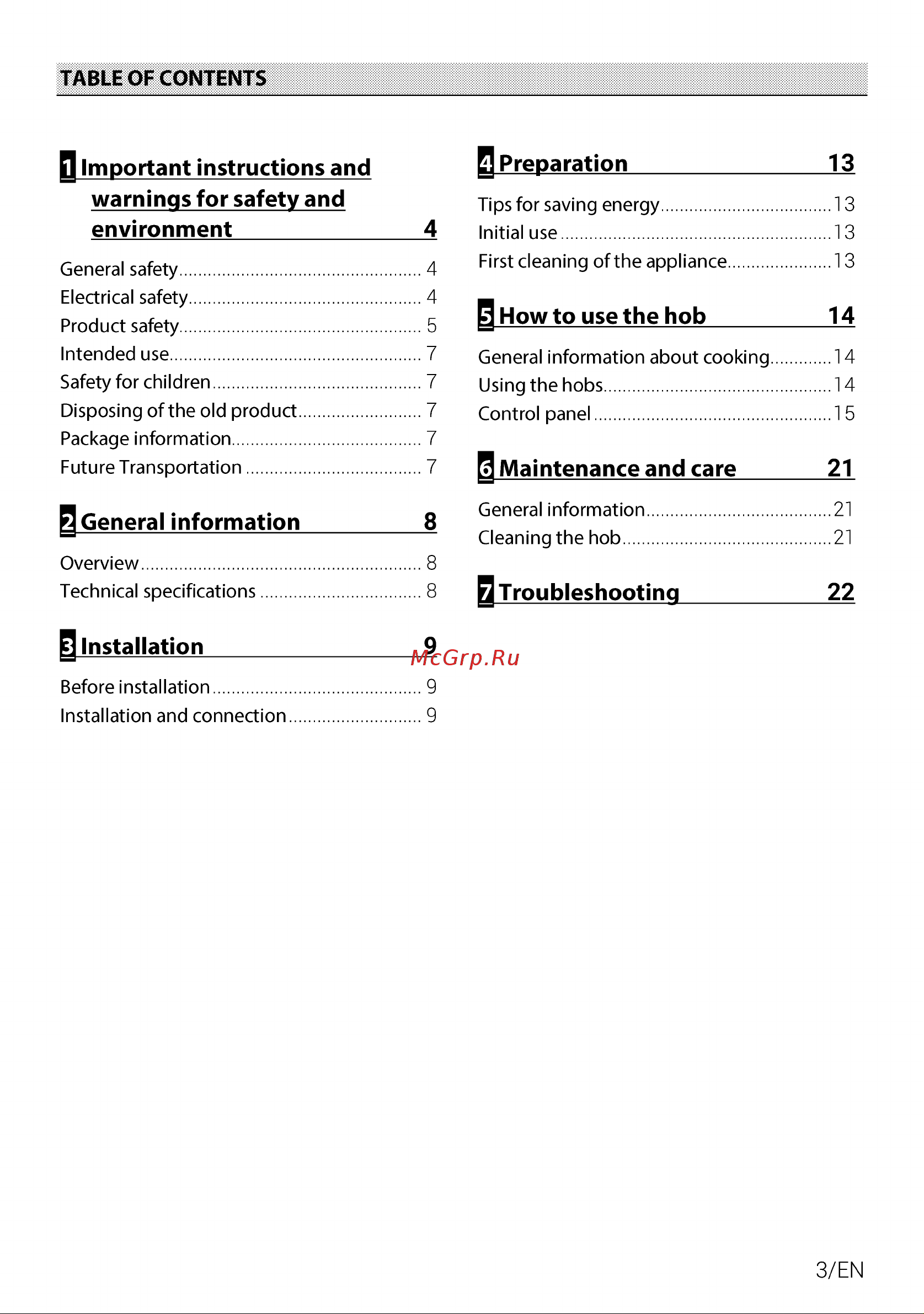 Hotpoint HR 6T6 B S Руководство по эксплуатации онлайн [3/76] 899910