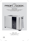 Profi Cook PC-TA 1250 inox Руководство по эксплуатации
