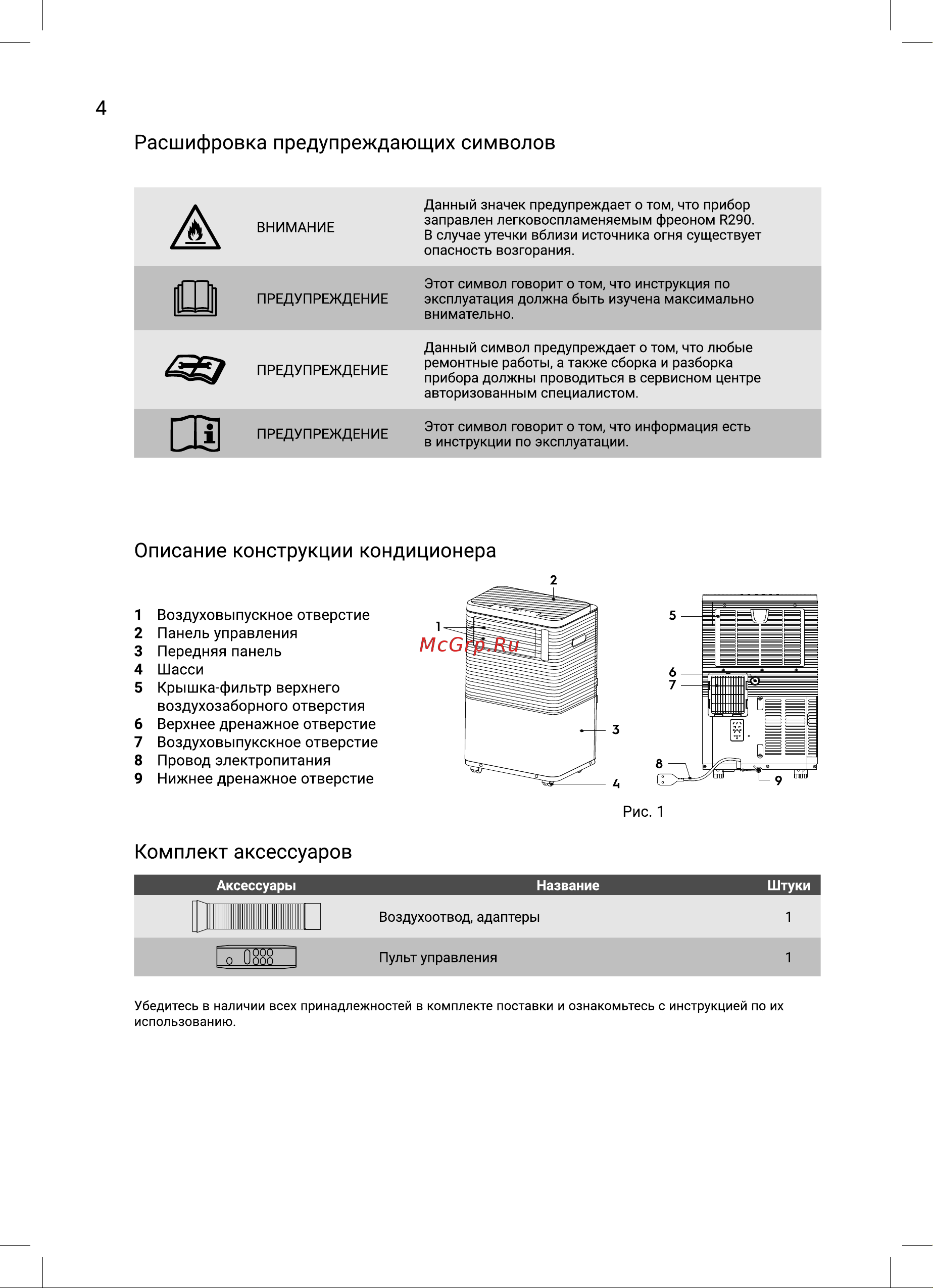 Electrolux EACM-09 MQ/N3 Руководство по эксплуатации онлайн [4/36] 901104