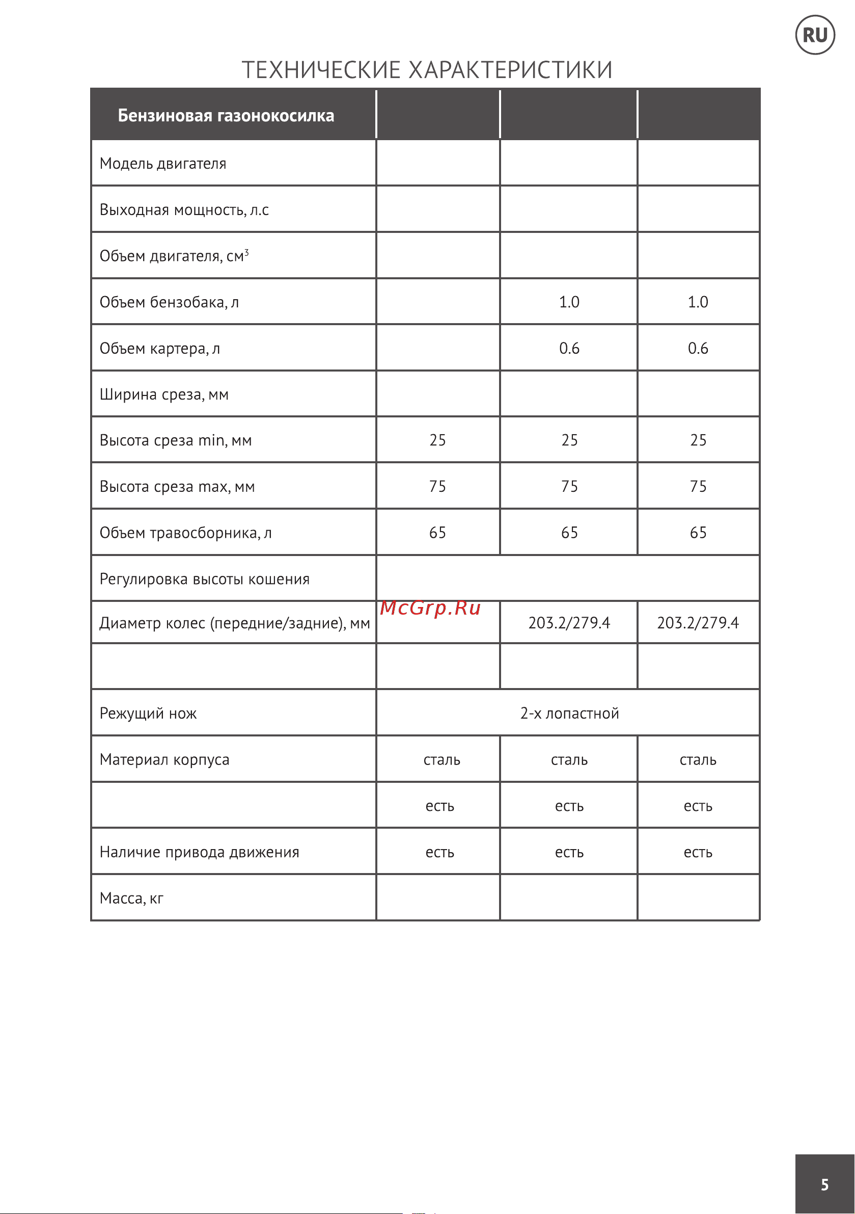 Hyundai L 5120RS Руководство по эксплуатации онлайн [5/52] 901522