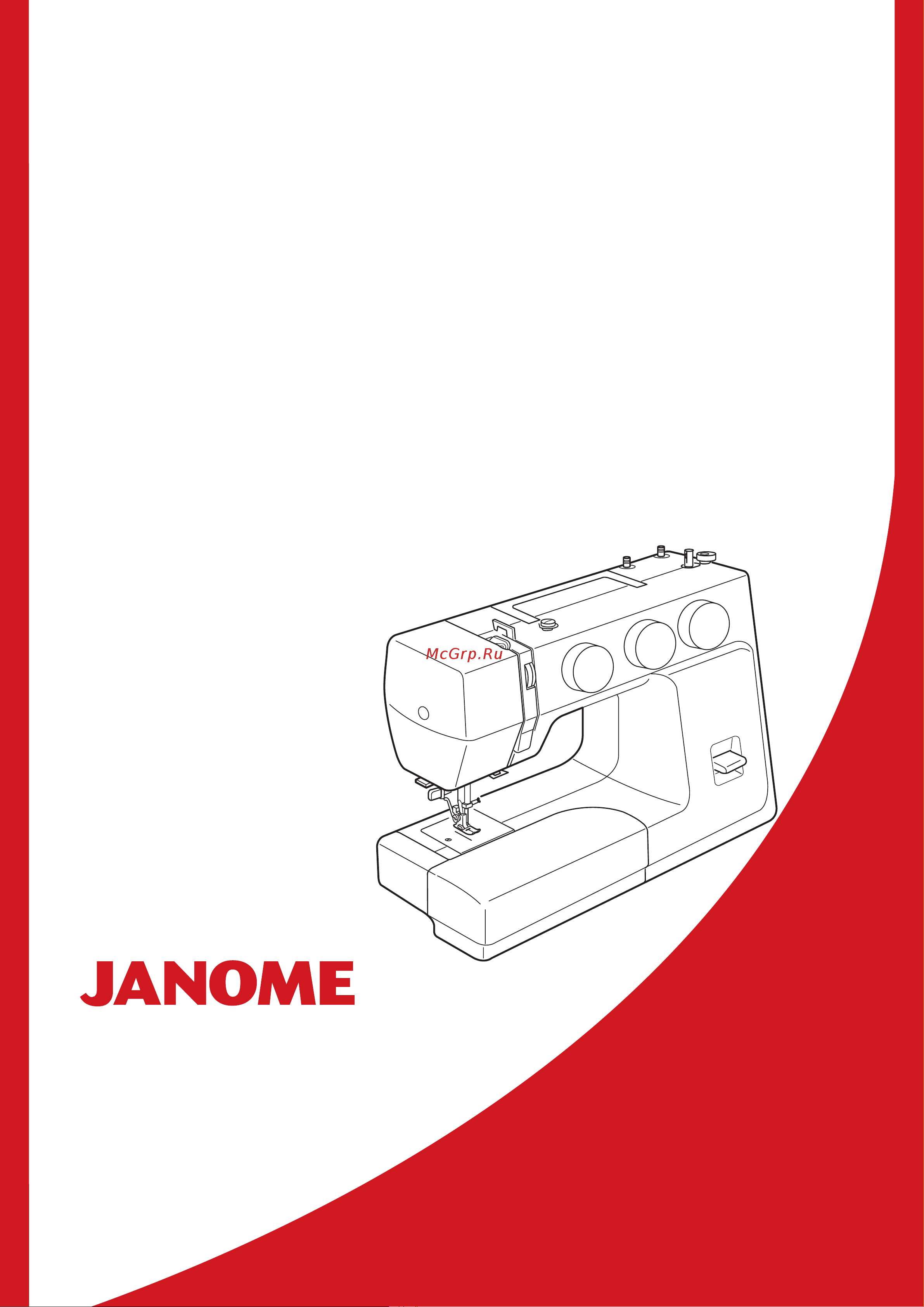 Janome SP903 Руководство по эксплуатации онлайн