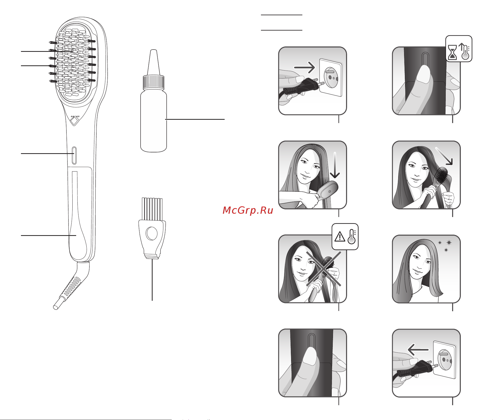 Rowenta Hair Therapist CF9940F0 Руководство по эксплуатации онлайн [2/57] 901820