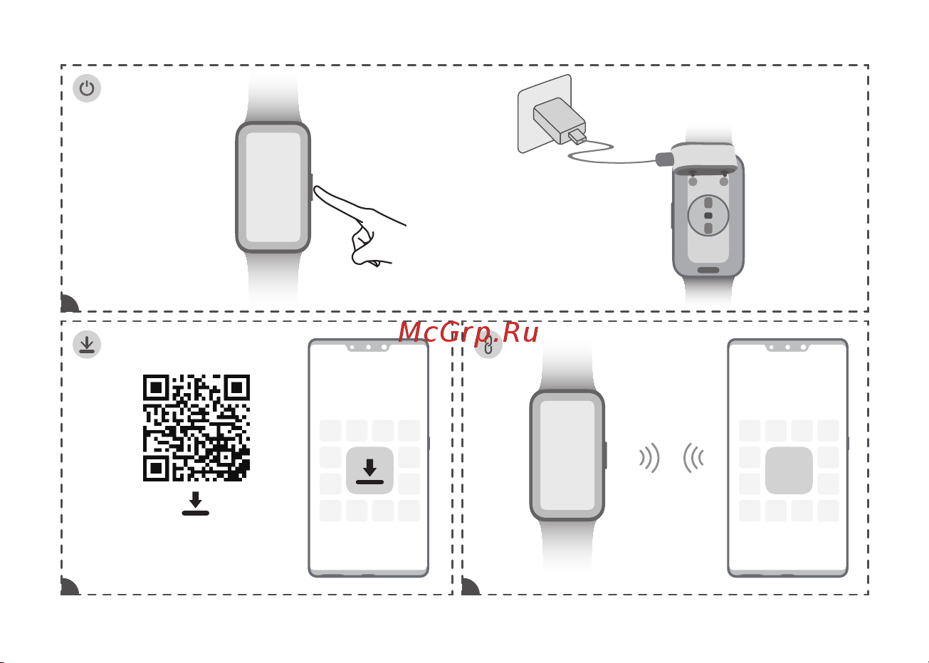 Huawei Band 9 KIM-B19 Blue Руководство по эксплуатации онлайн [5/44] 901846