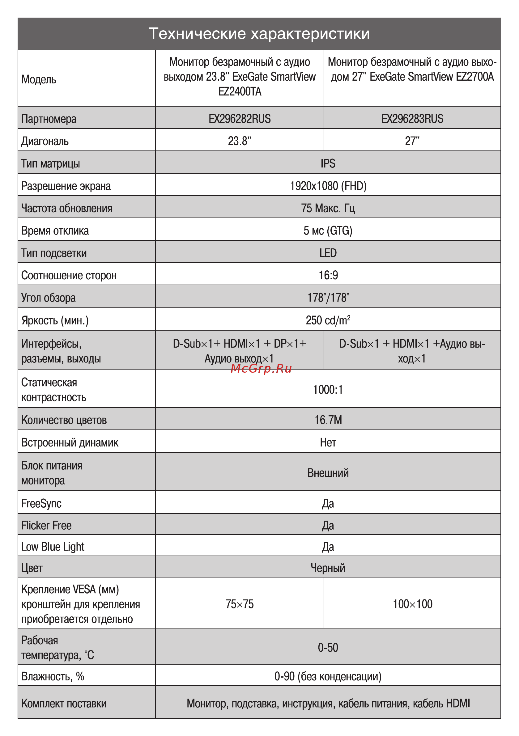 ExeGate Combat EC3407TA Инструкция по эксплуатации онлайн [2/8] 901906