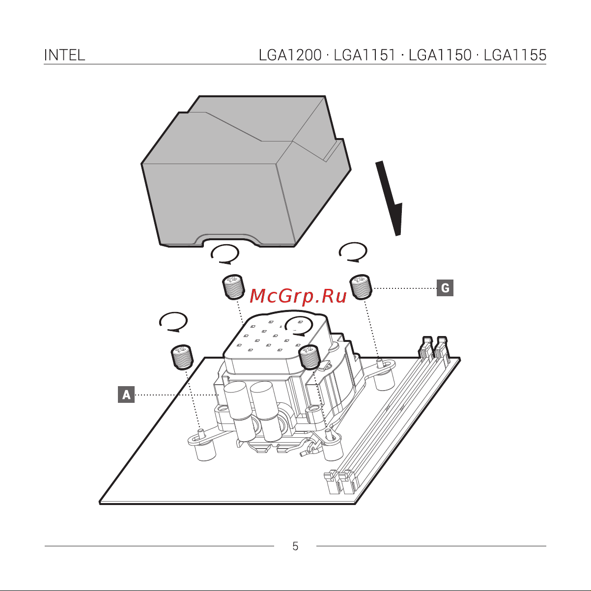 Deepcool LT520 Инструкция по установке онлайн [11/36] 901954