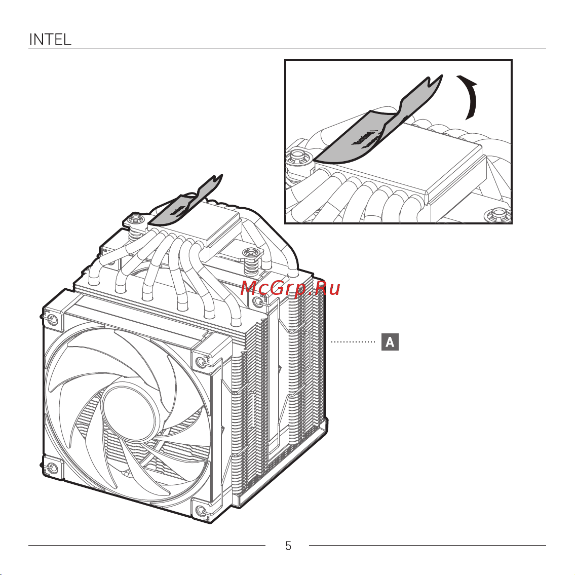 Deepcool AK620 DIGITAL Инструкция по установке онлайн [10/40] 901981