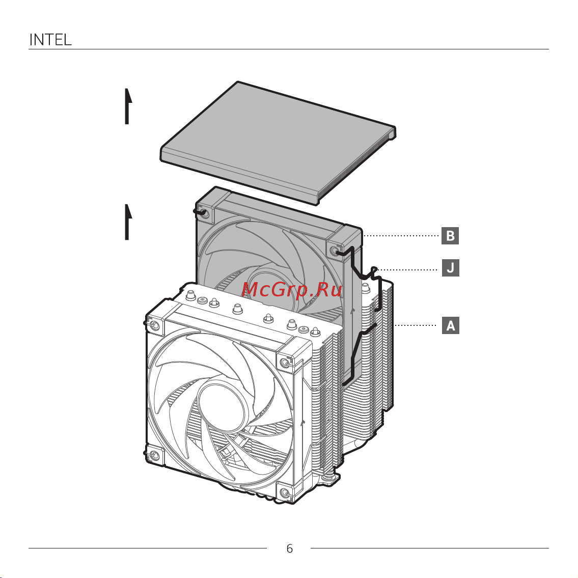 Deepcool AK620 DIGITAL Инструкция по установке онлайн [11/40] 901981
