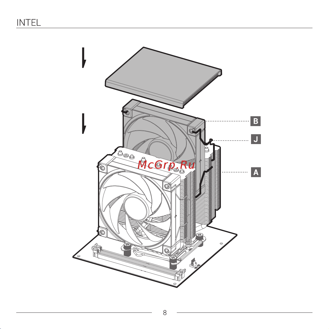 Deepcool AK620 DIGITAL Инструкция по установке онлайн [13/40] 901981