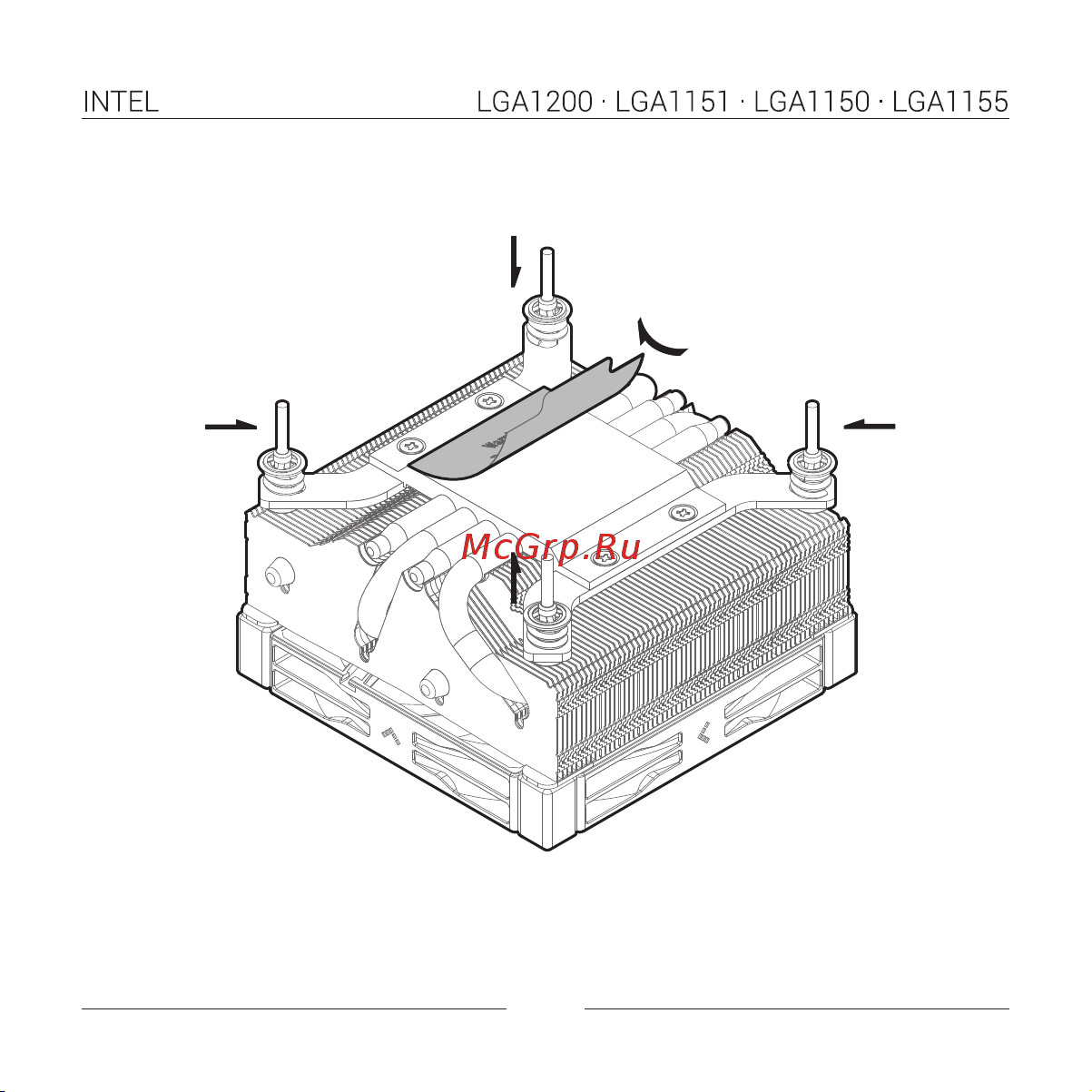 Deepcool AN400 Инструкция по установке онлайн [12/36] 901993