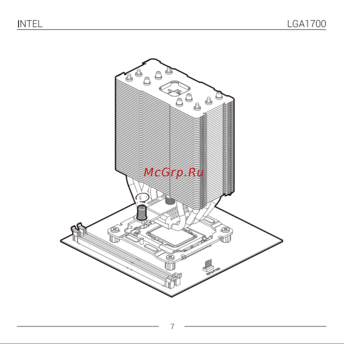Deepcool AG500 WH ARGB Инструкция по установке онлайн [10/32] 902022