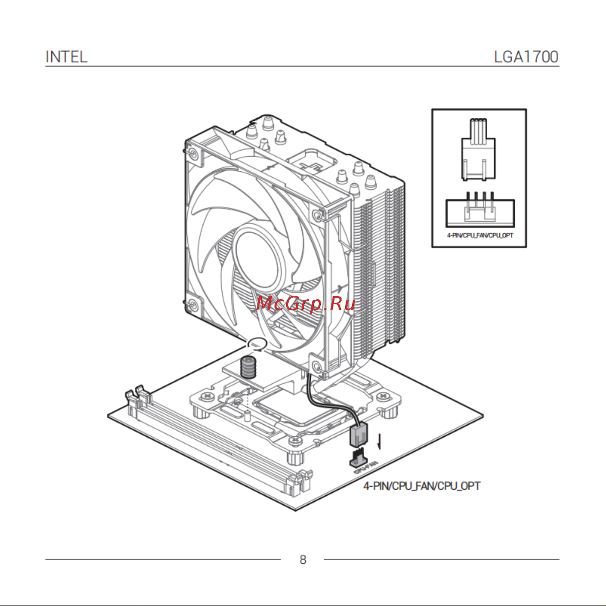 Deepcool AG400 Инструкция по установке онлайн [11/32] 902023