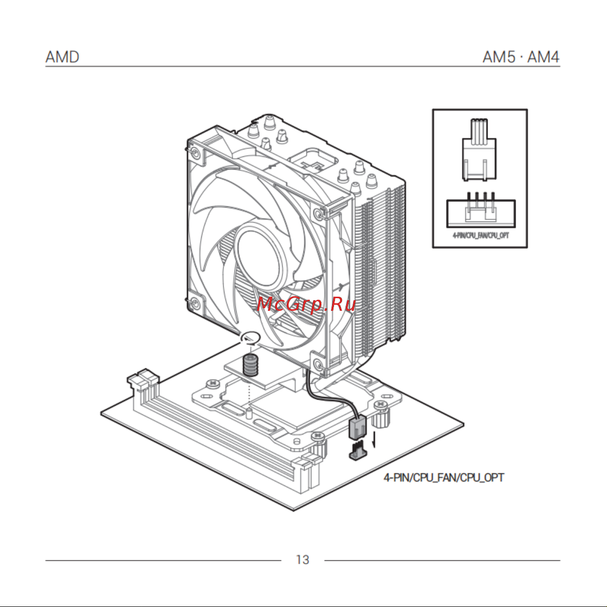 Deepcool AG400 Инструкция по установке онлайн [16/32] 902023