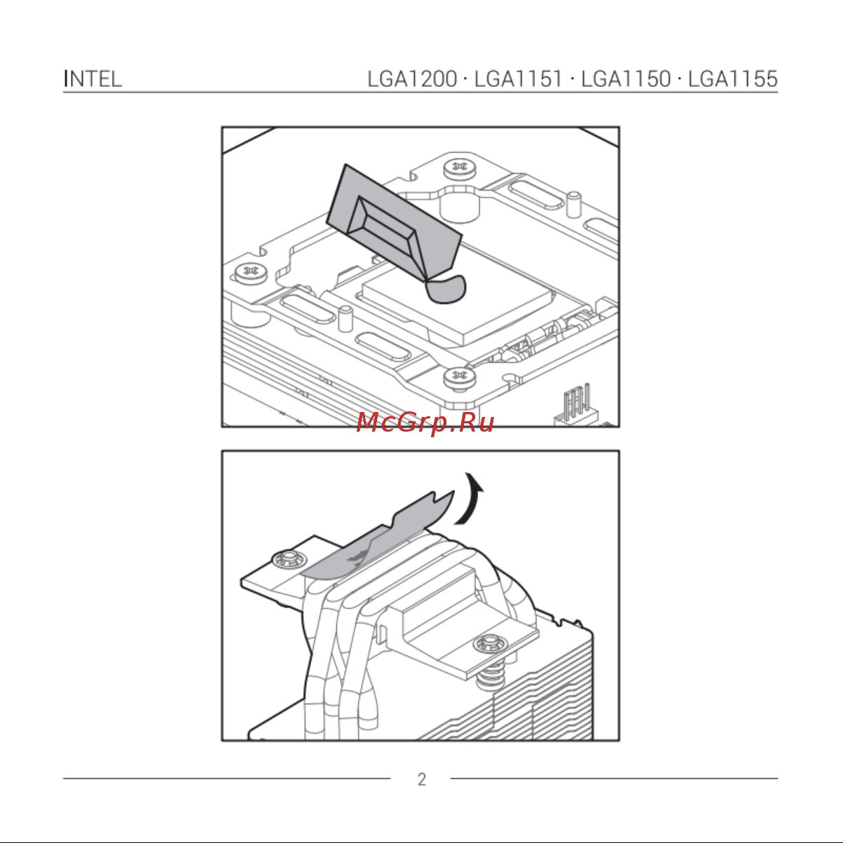 Deepcool AG400 BK ARGB Инструкция по установке онлайн [5/18] 902025