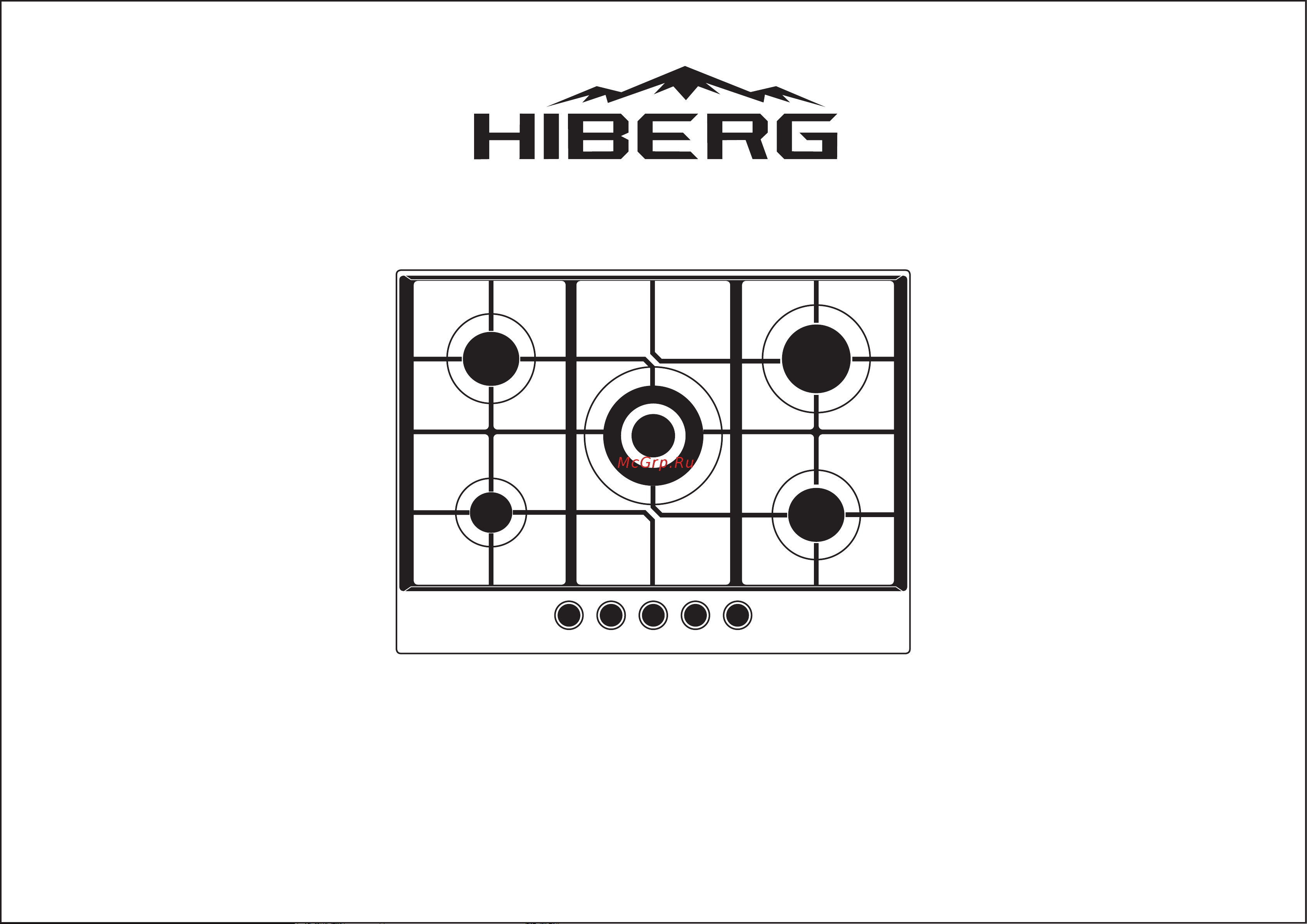 Hiberg VM 9055 W Руководство по эксплуатации онлайн