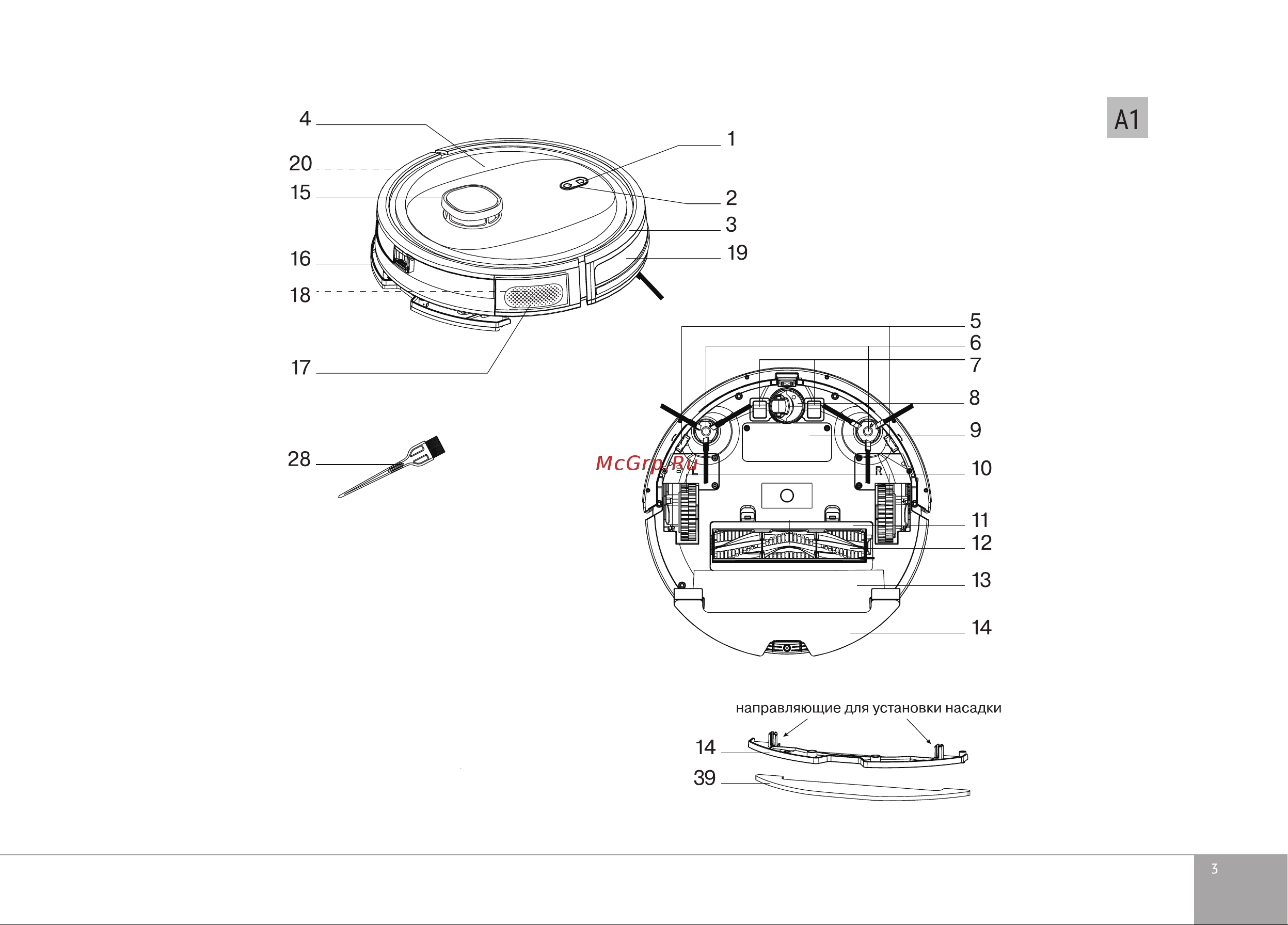 RED Solution RV-RL6100S Руководство по эксплуатации онлайн [3/16] 808387