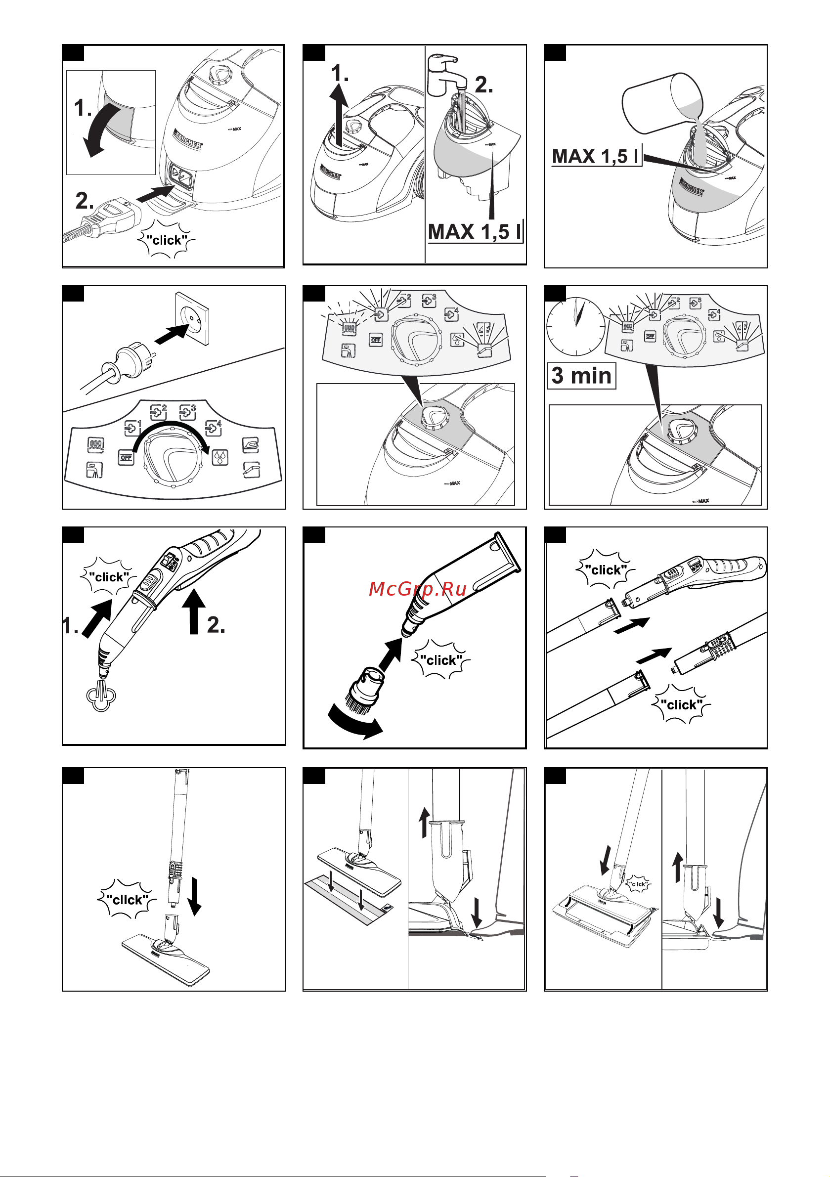 Karcher SC5 EasyFix Premium White Руководство по эксплуатации онлайн [3/202] 558085