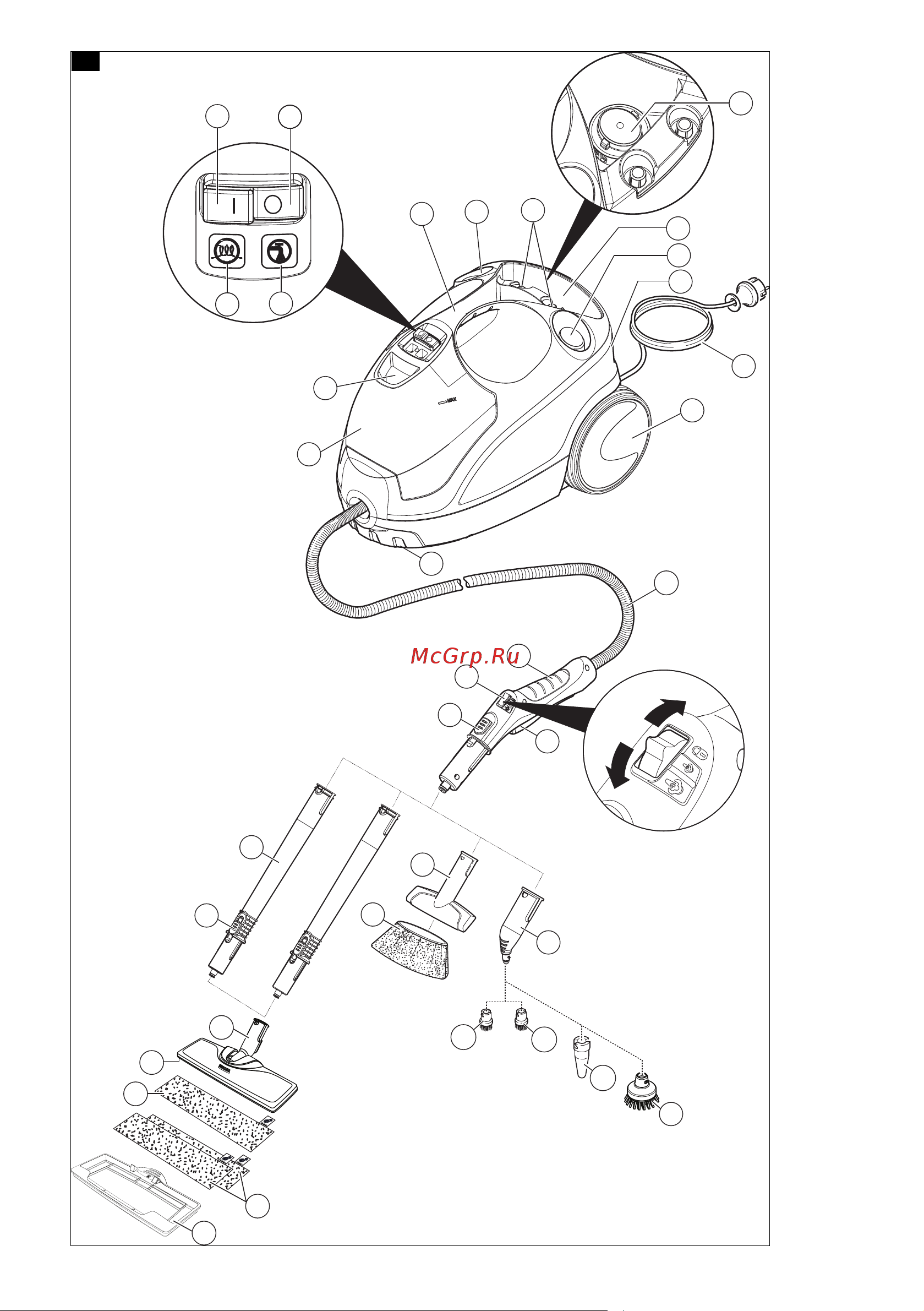 Karcher SC 4 EasyFix Premium White Руководство по эксплуатации онлайн [2/170] 347363