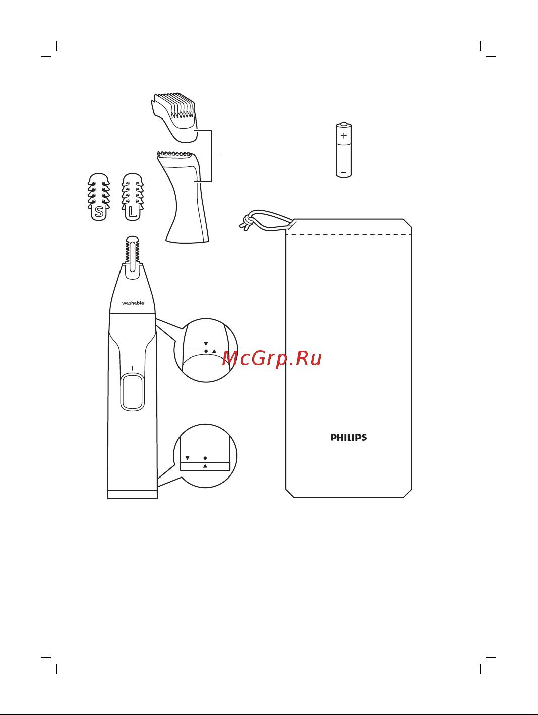 Philips NT5650/16 Руководство по эксплуатации онлайн [3/16] 563683