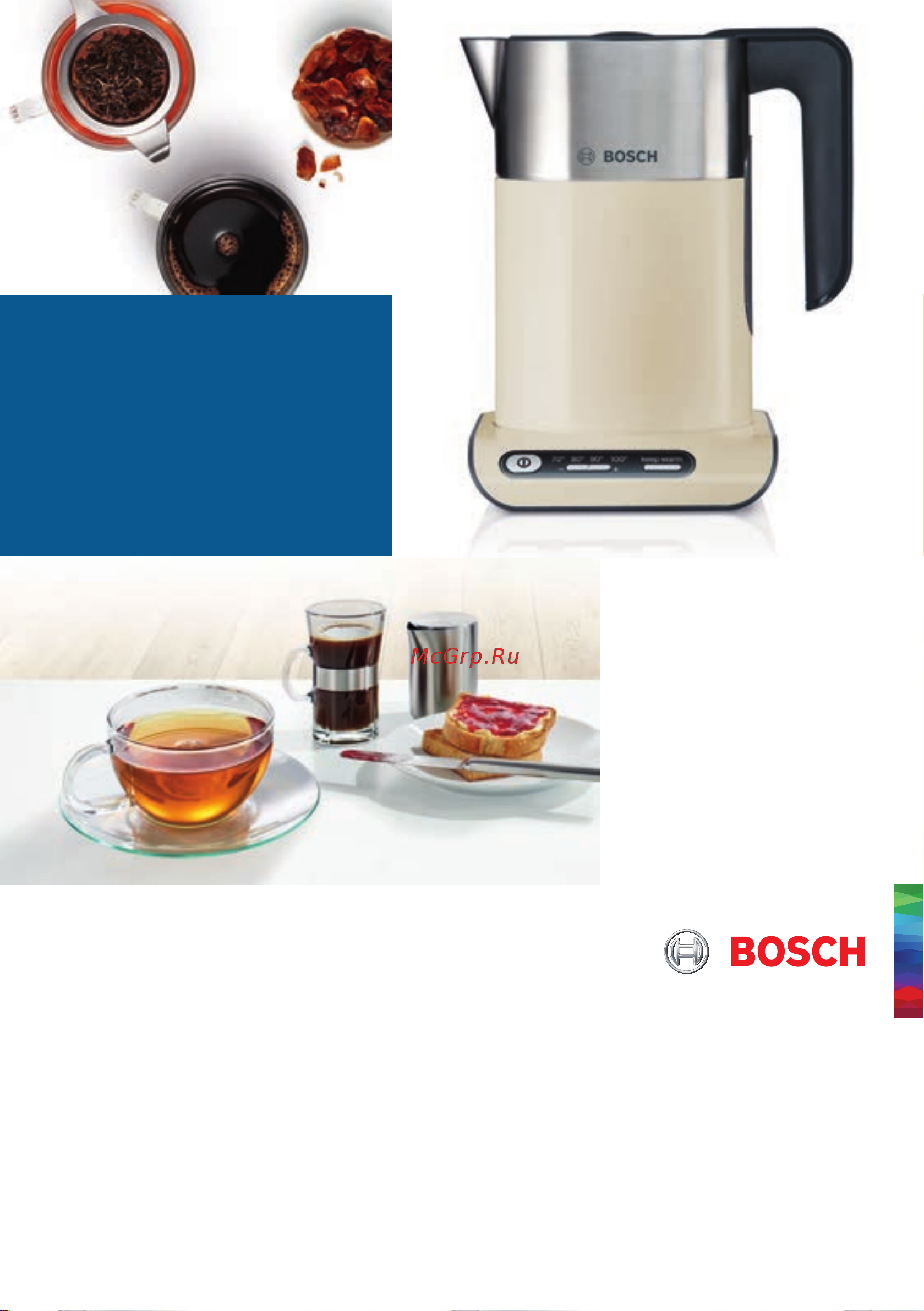 Bosch TWK8611P Руководство по эксплуатации онлайн
