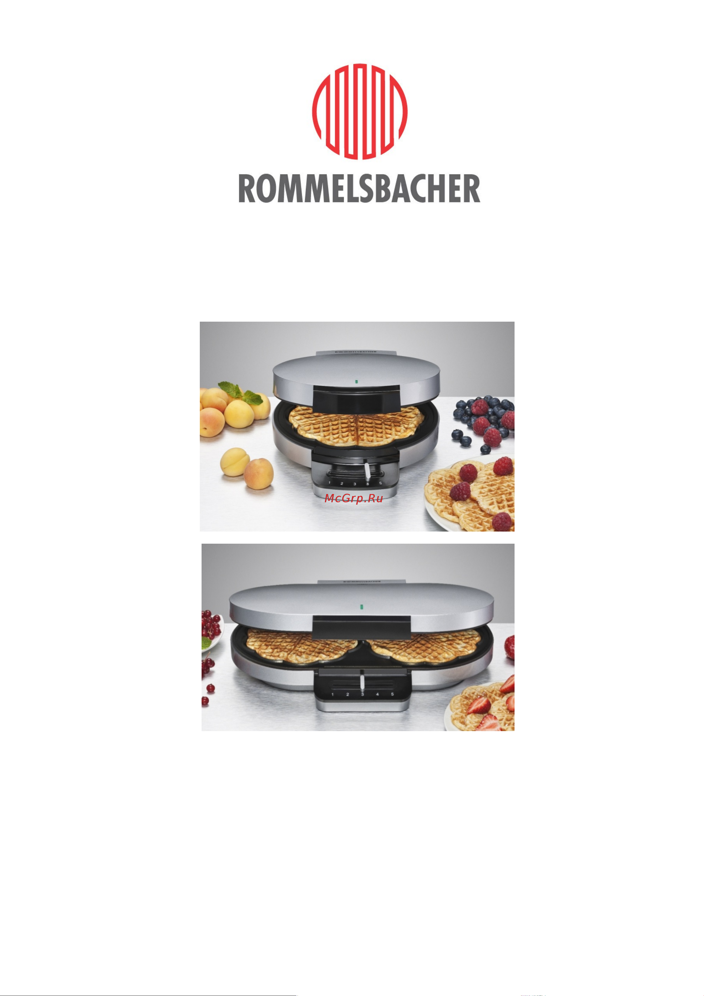 Rommelsbacher wa 750 Руководство по эксплуатации онлайн