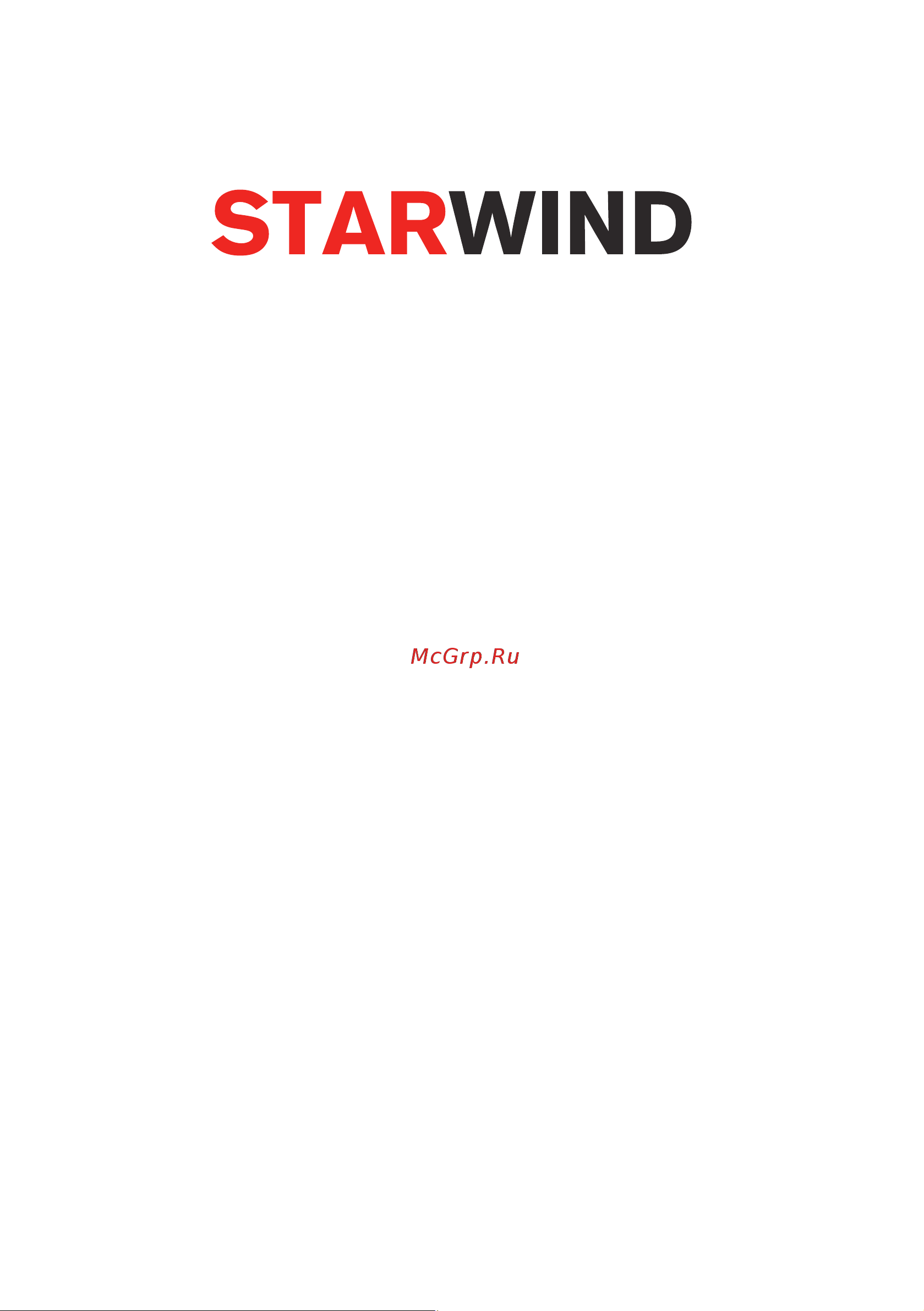 STARWIND SW-LED32SG305 Руководство по эксплуатации онлайн